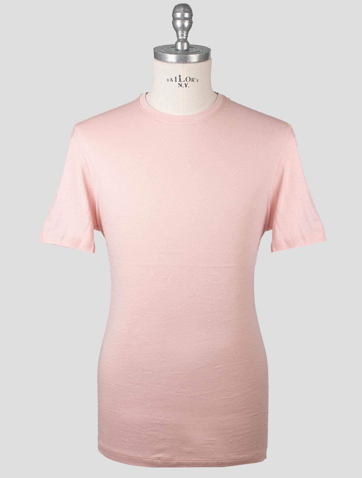 Isaia Pink Cotton T-Shirt