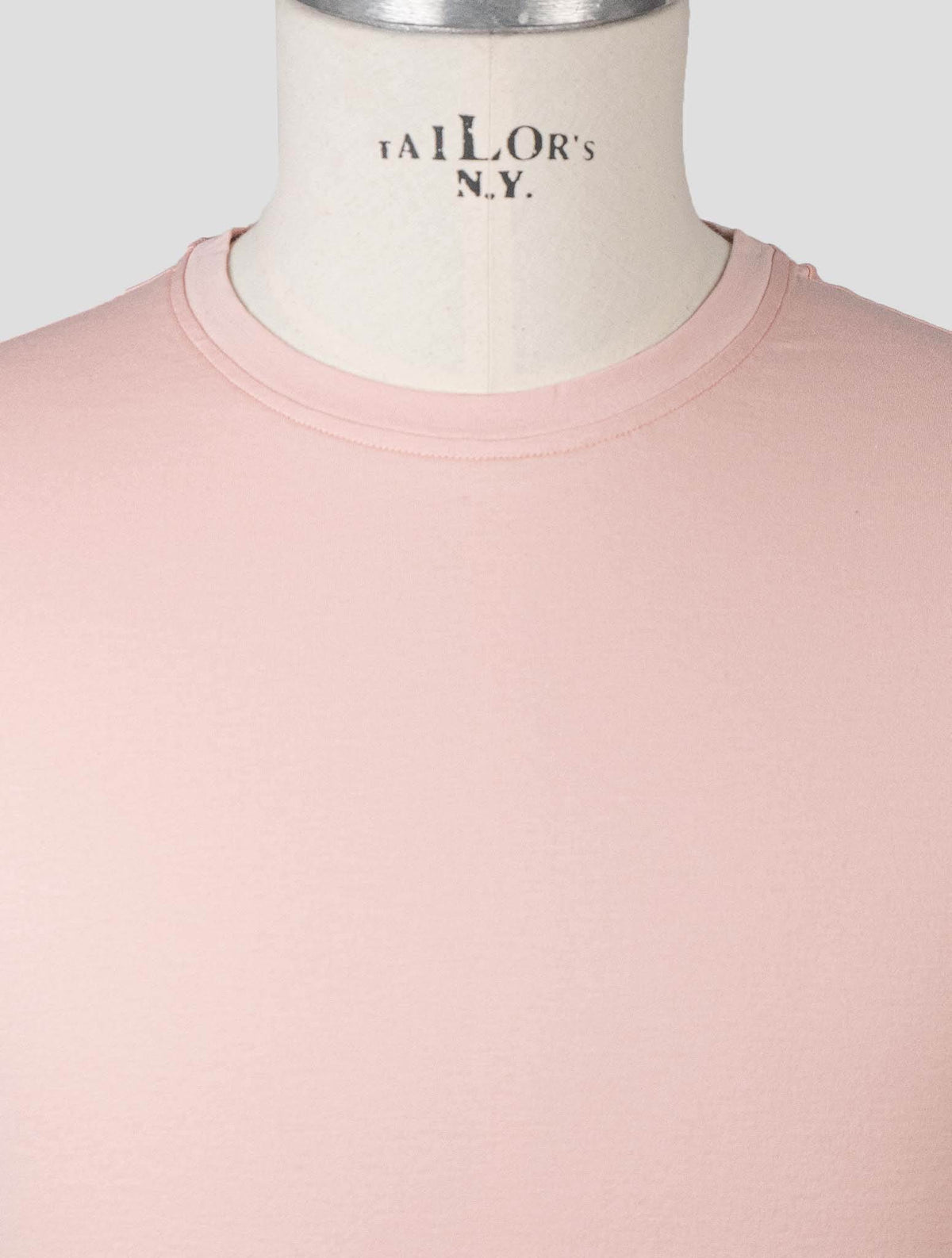 Isaia Pink Cotton T-Shirt
