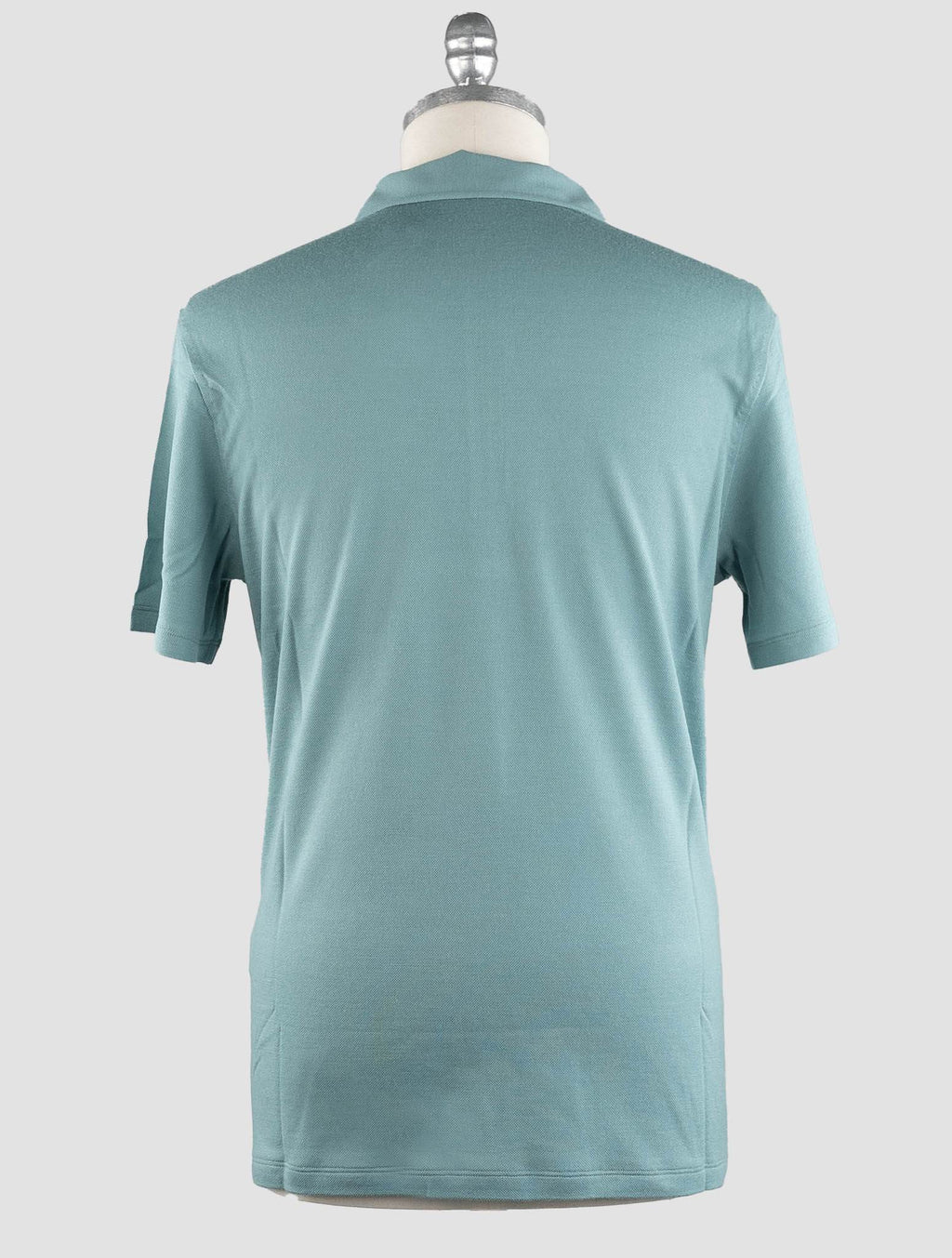 Isaia Green Wool Polo