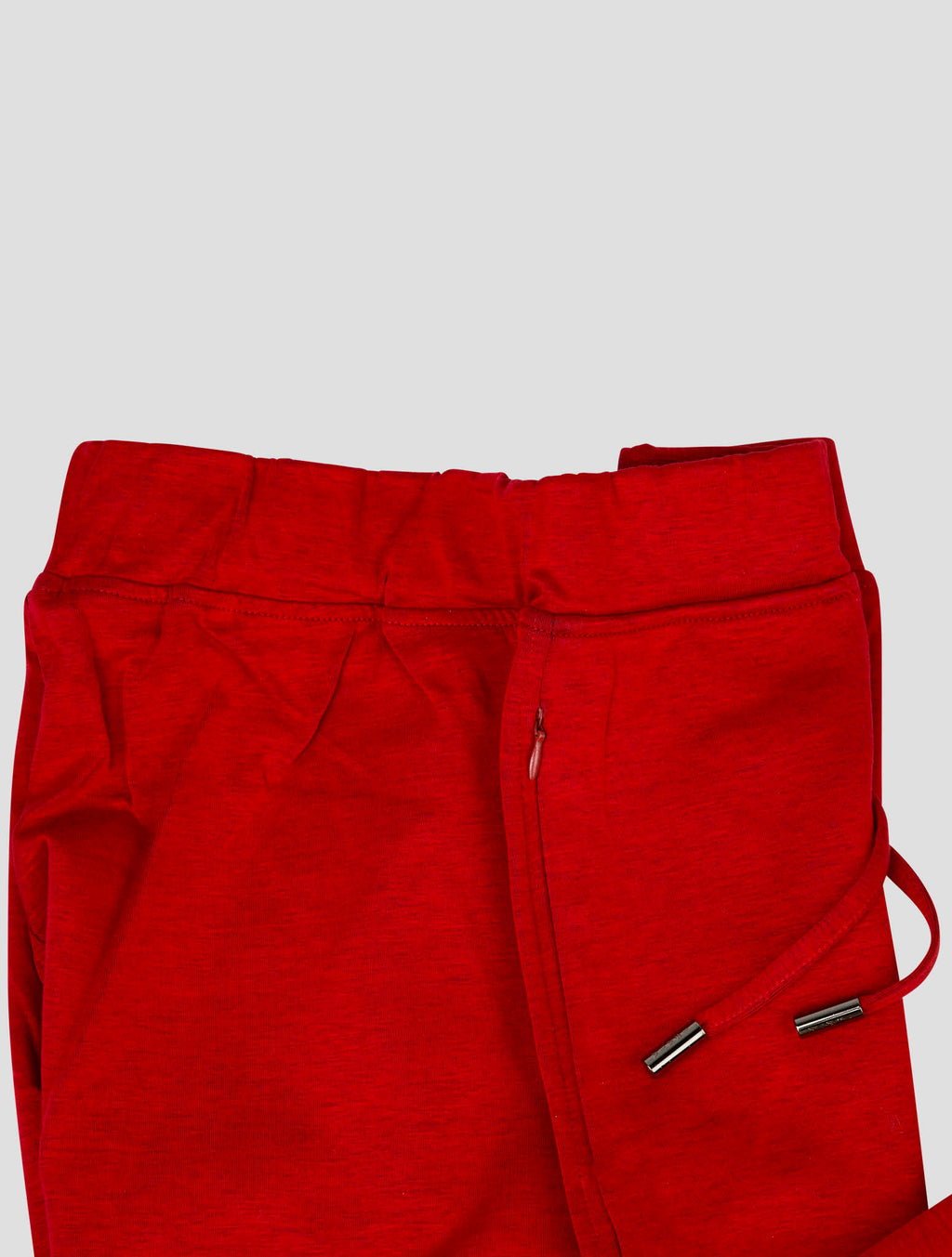 Isaia Red Cotton Pa Pants
