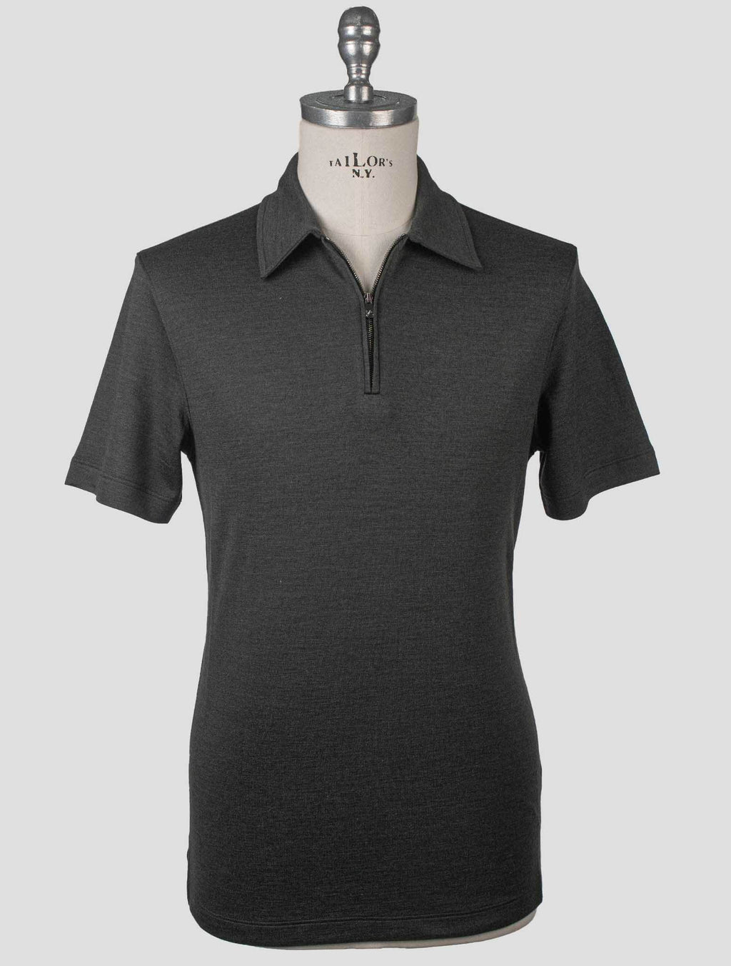Isaia Isaia Green Cashmere Silk Polo Green 000