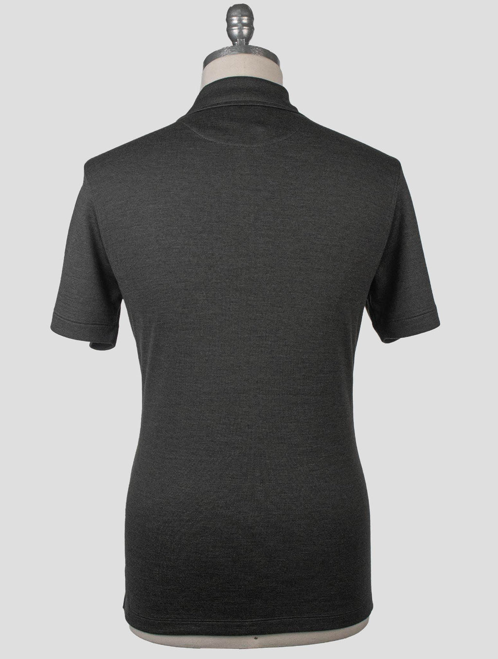 Isaia Green Cashmere Silk Polo