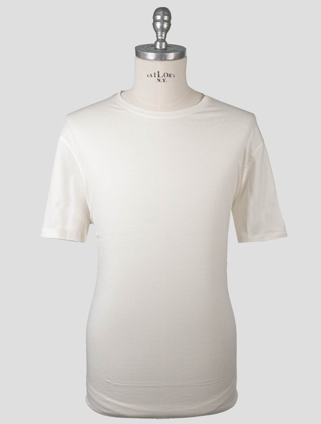 Isaia Isaia White Cotton T-Shirt White 000