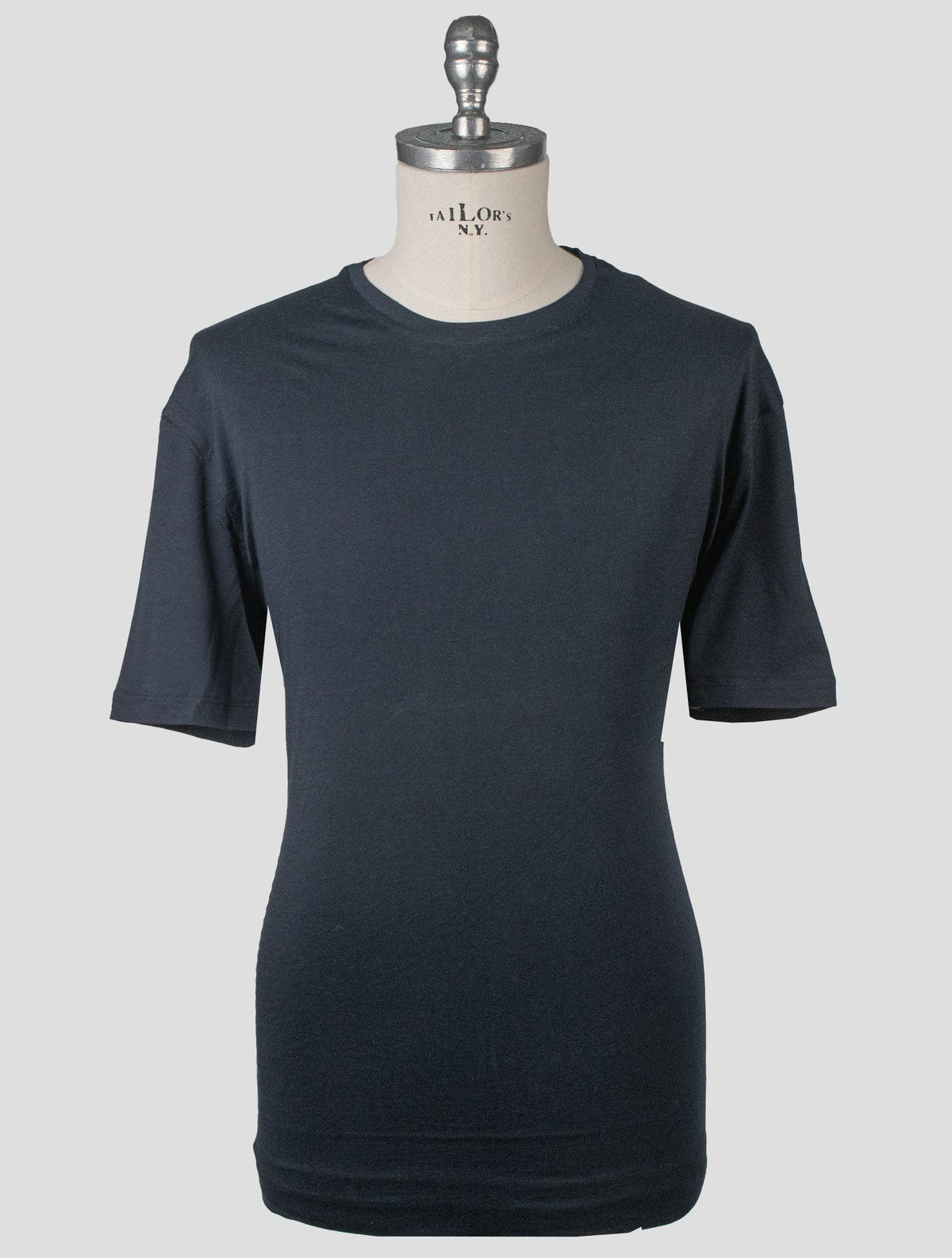 Isaia Blue Cotton T-Shirt
