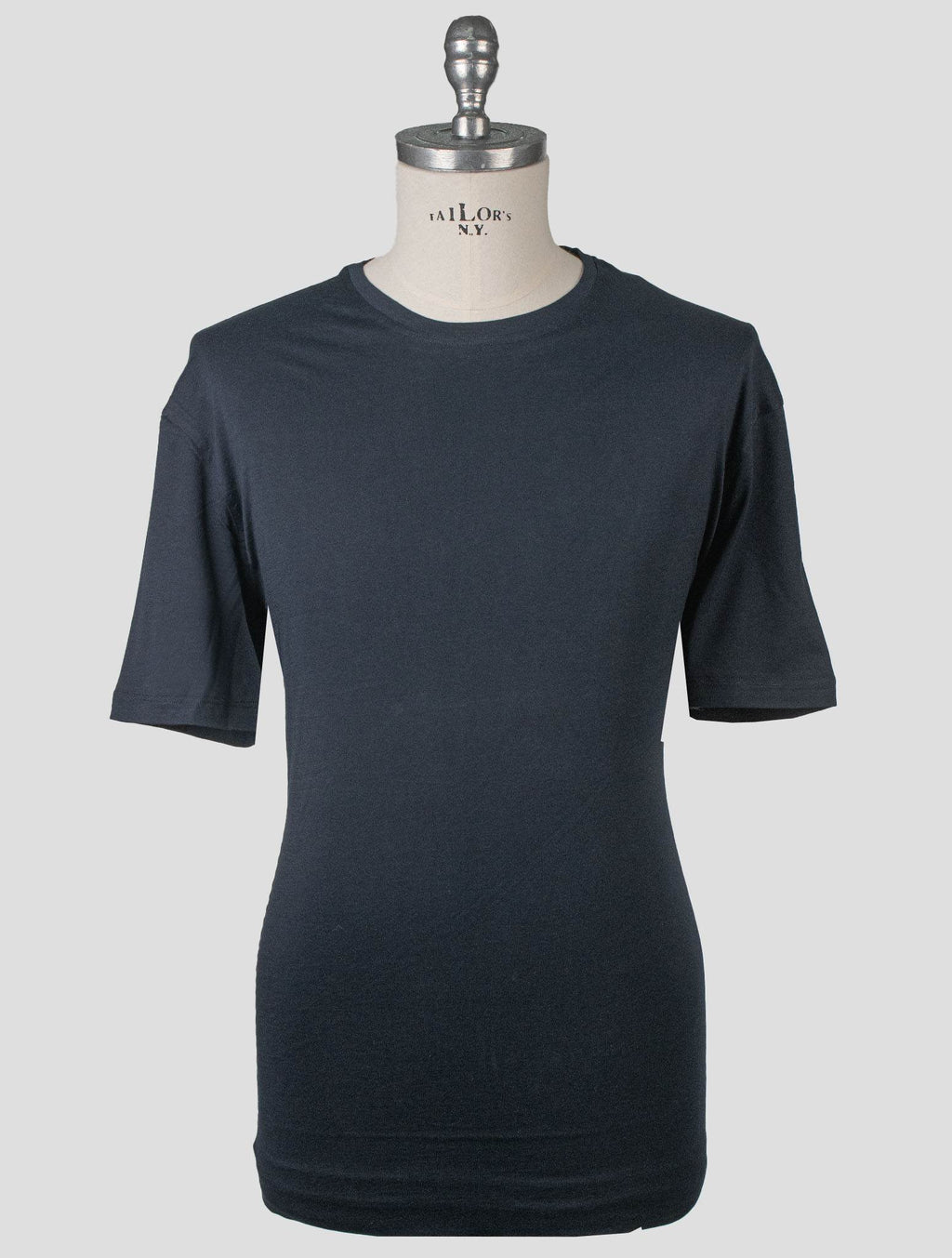 Isaia Isaia Blue Cotton T-Shirt Blue 000