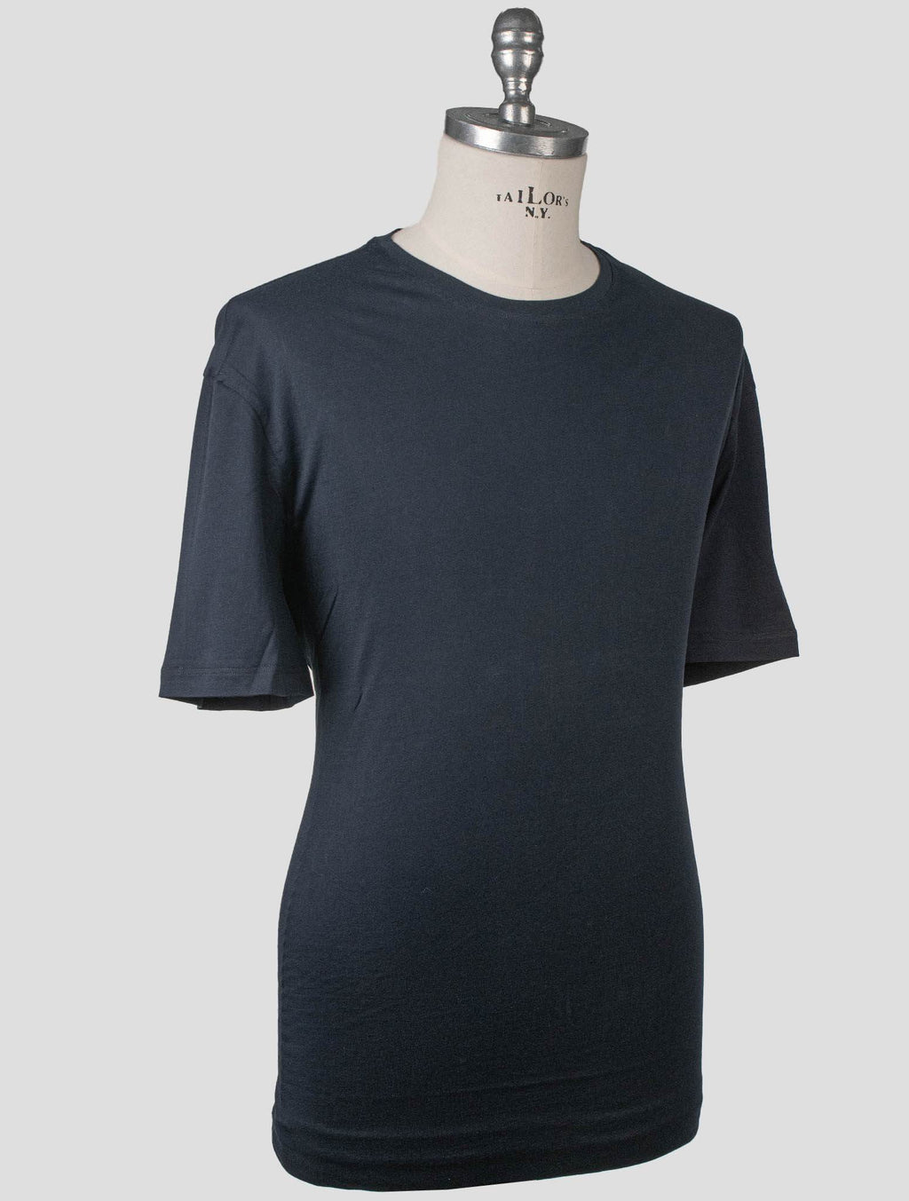 Isaia Isaia Blue Cotton T-Shirt Blue 001
