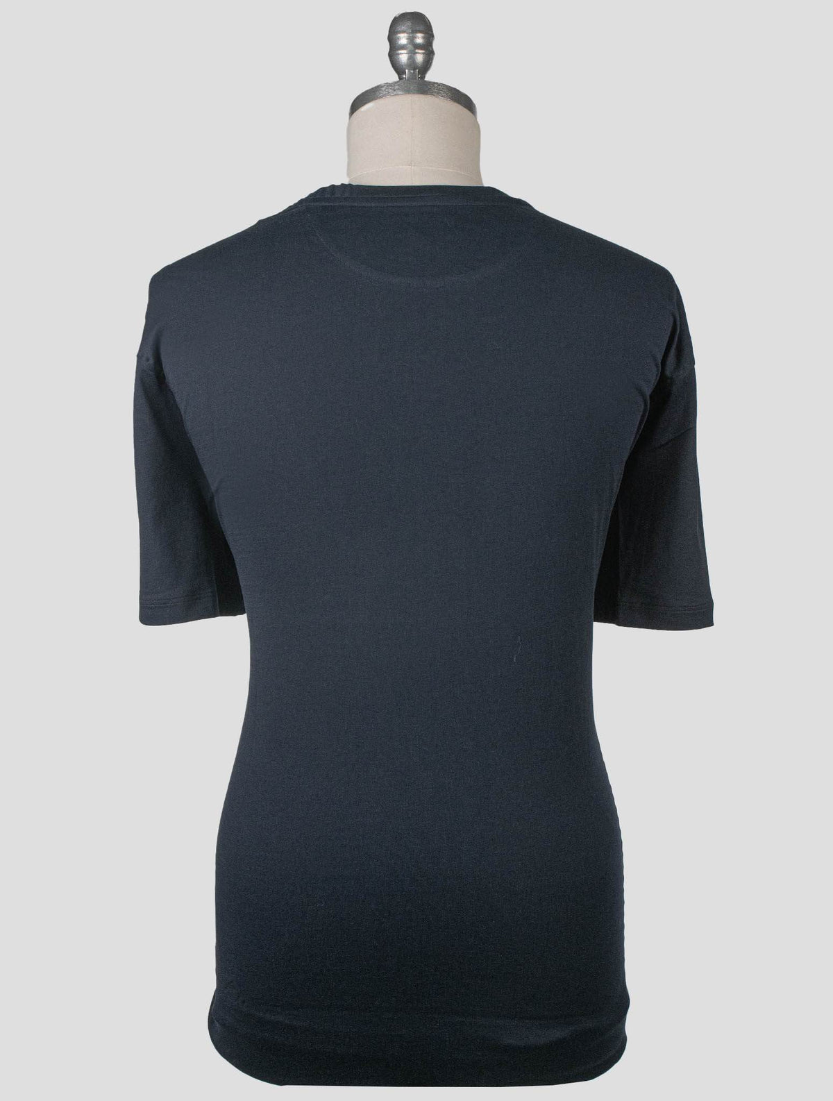Isaia Blue Cotton T-Shirt