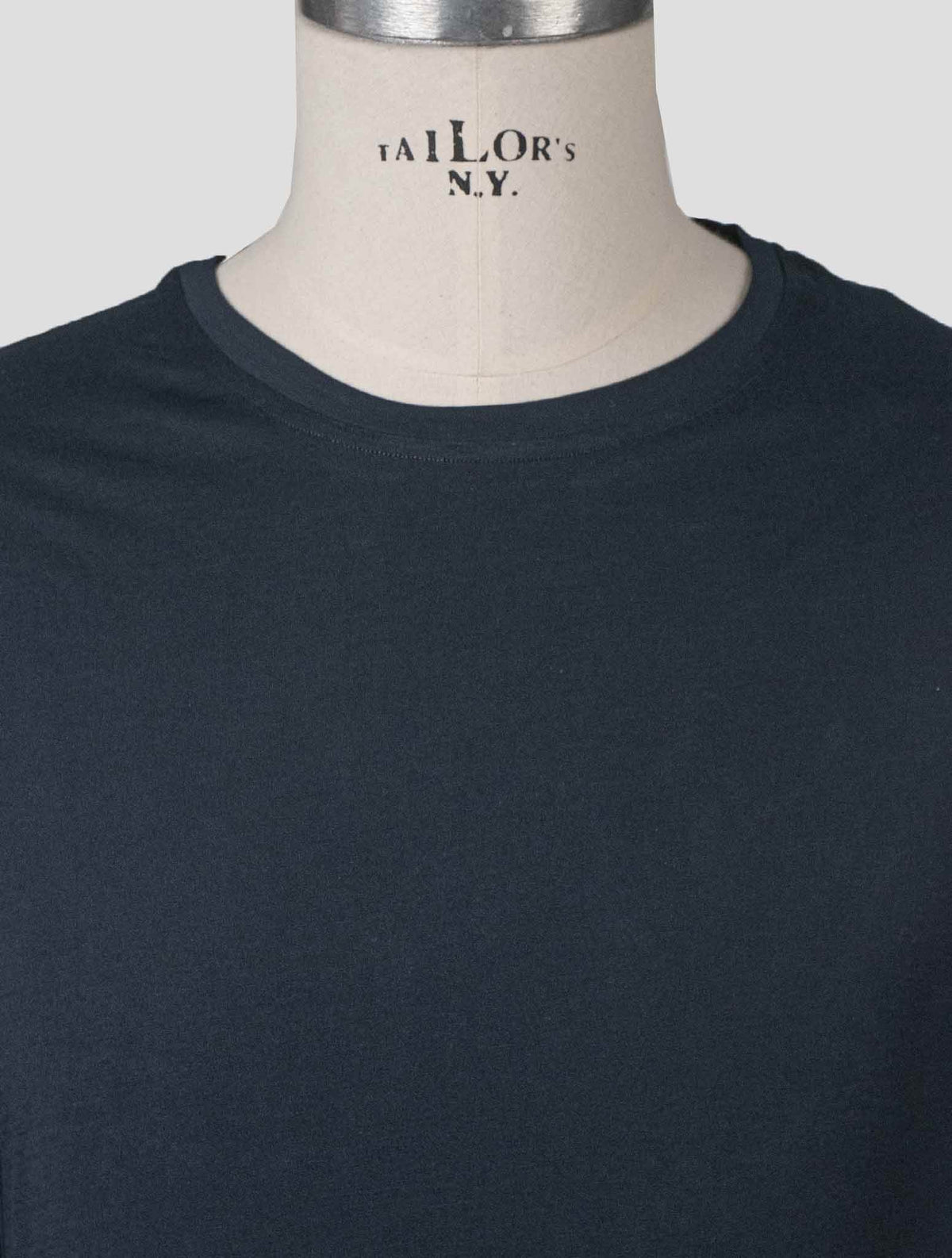 Isaia Blue Cotton T-Shirt