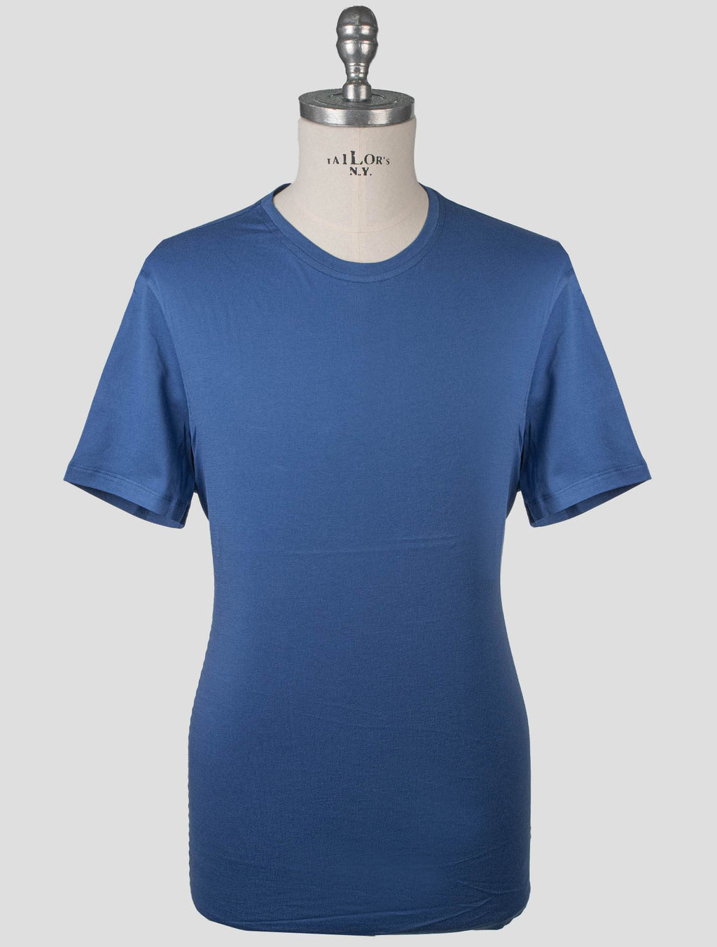 Isaia Blue Cotton T-Shirt