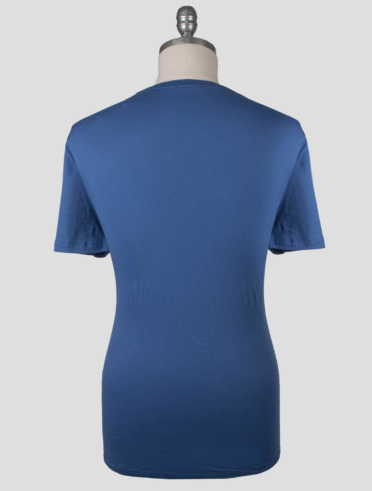 Isaia Blue Cotton T-Shirt