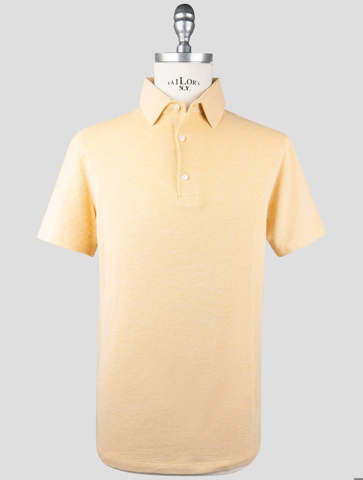 Isaia Isaia Yellow Cotton Polo Yellow 000