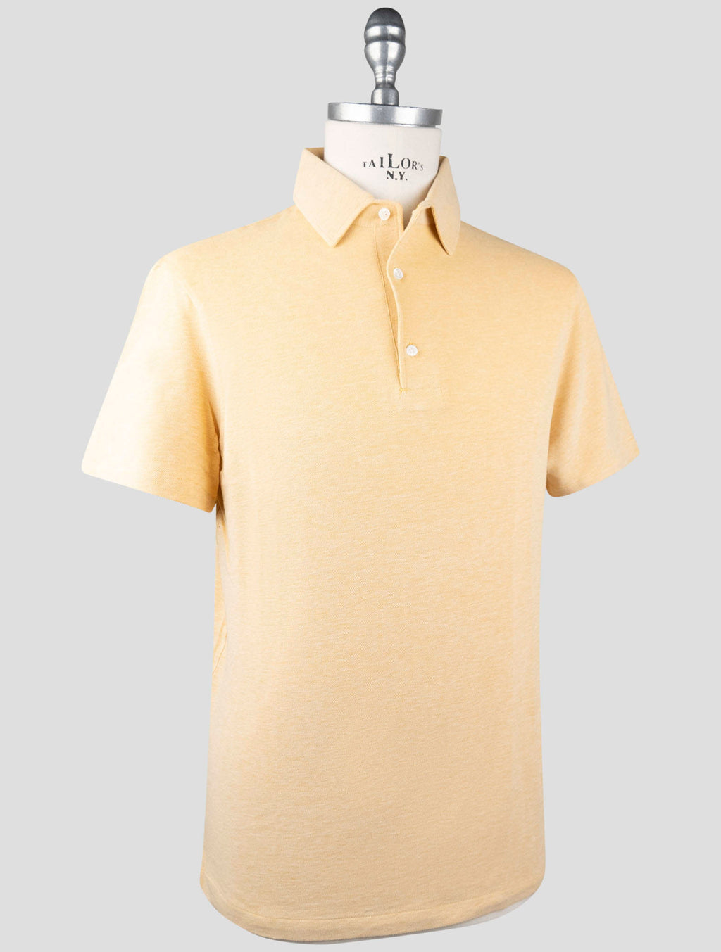 Isaia Isaia Yellow Cotton Polo Yellow 001