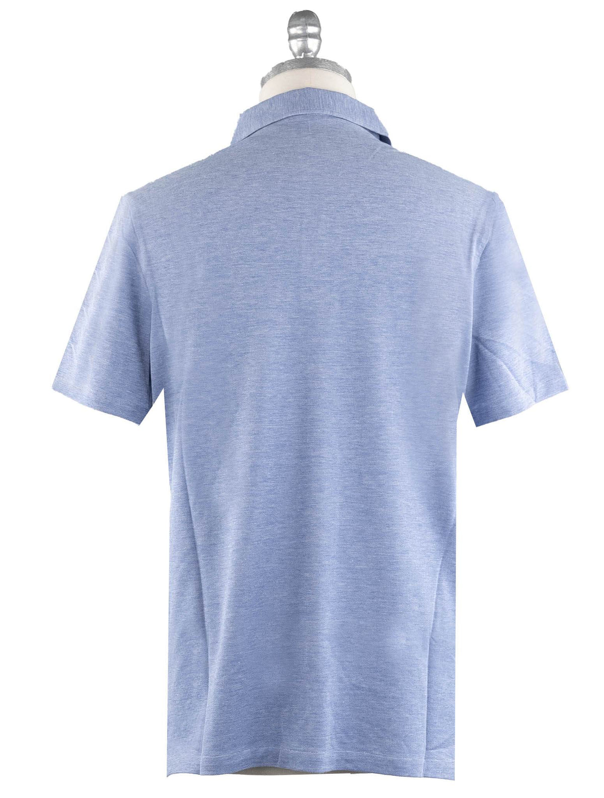 Isaia Blue Cotton Polo