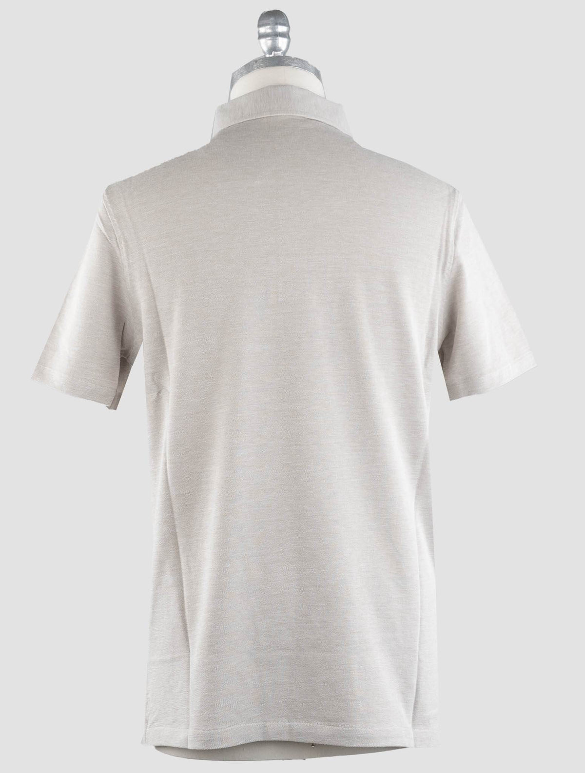 Isaia Beige Cotton Polo