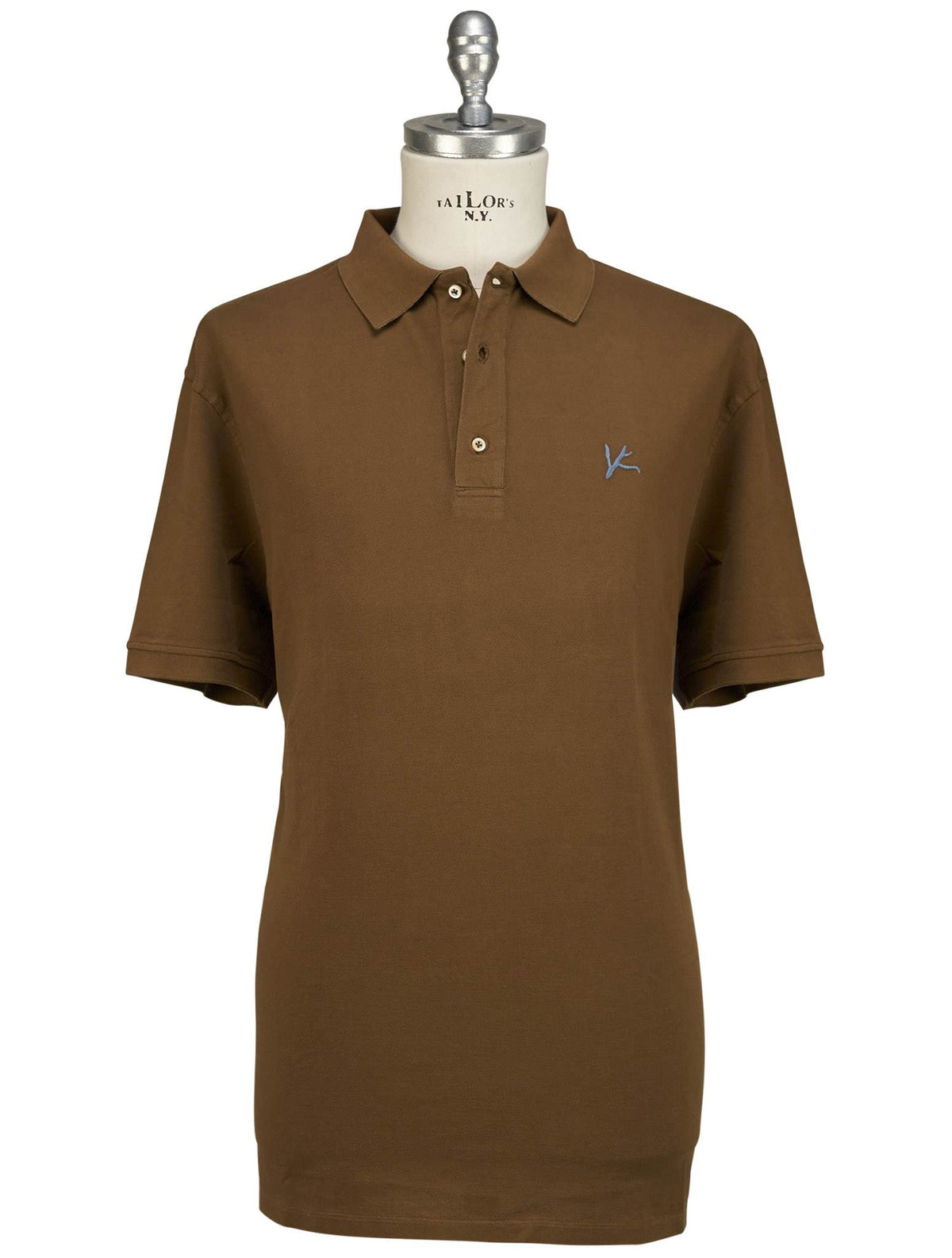 Isaia Isaia Brown Cotton Polo Brown 000