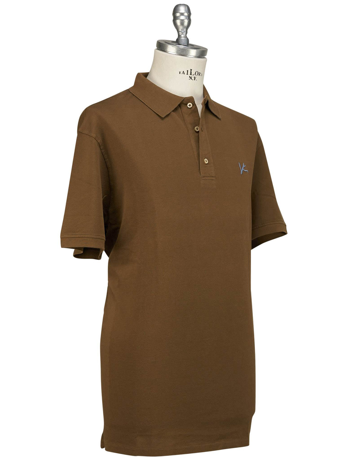 Isaia Isaia Brown Cotton Polo Brown 001