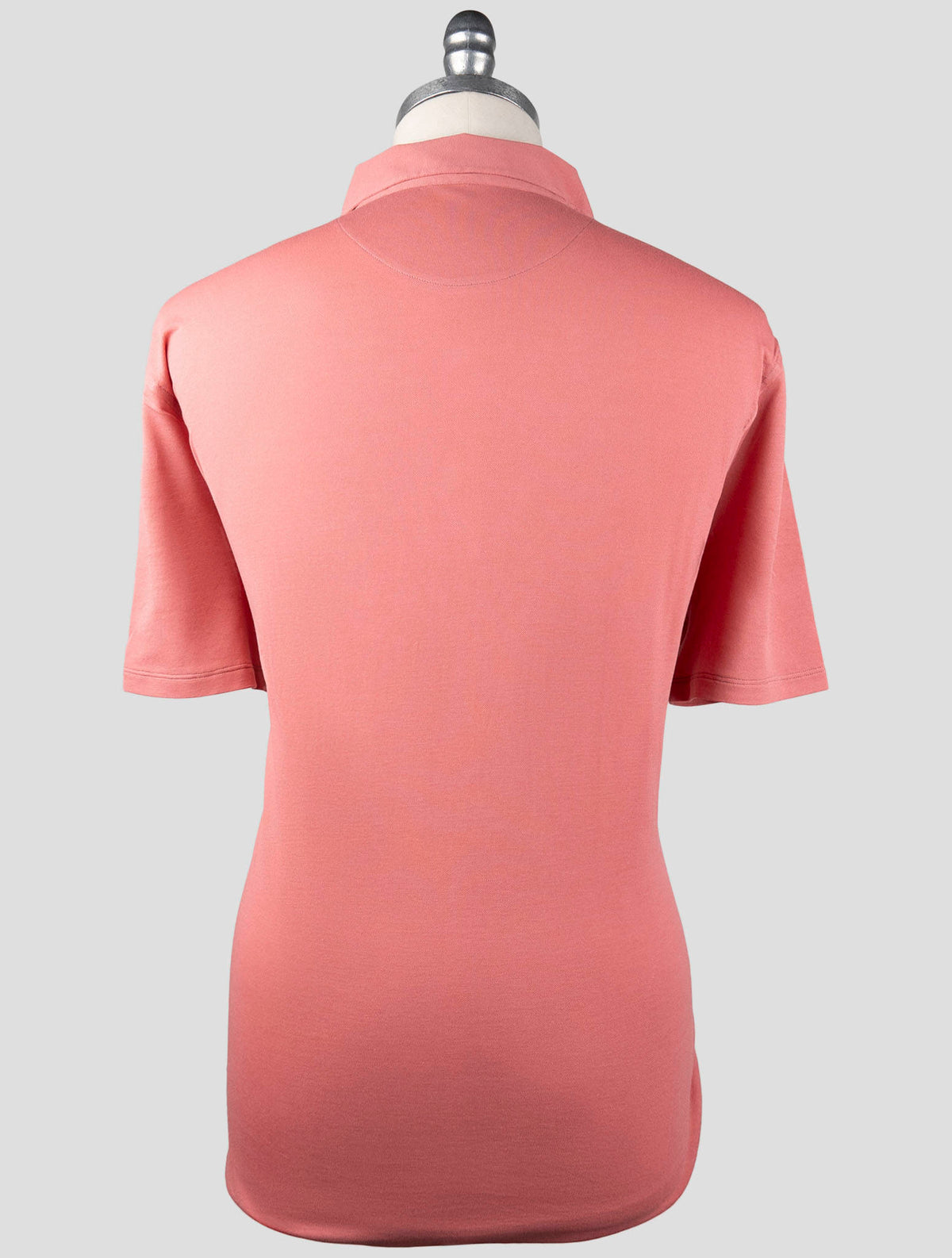 Isaia Pink Cotton Polo