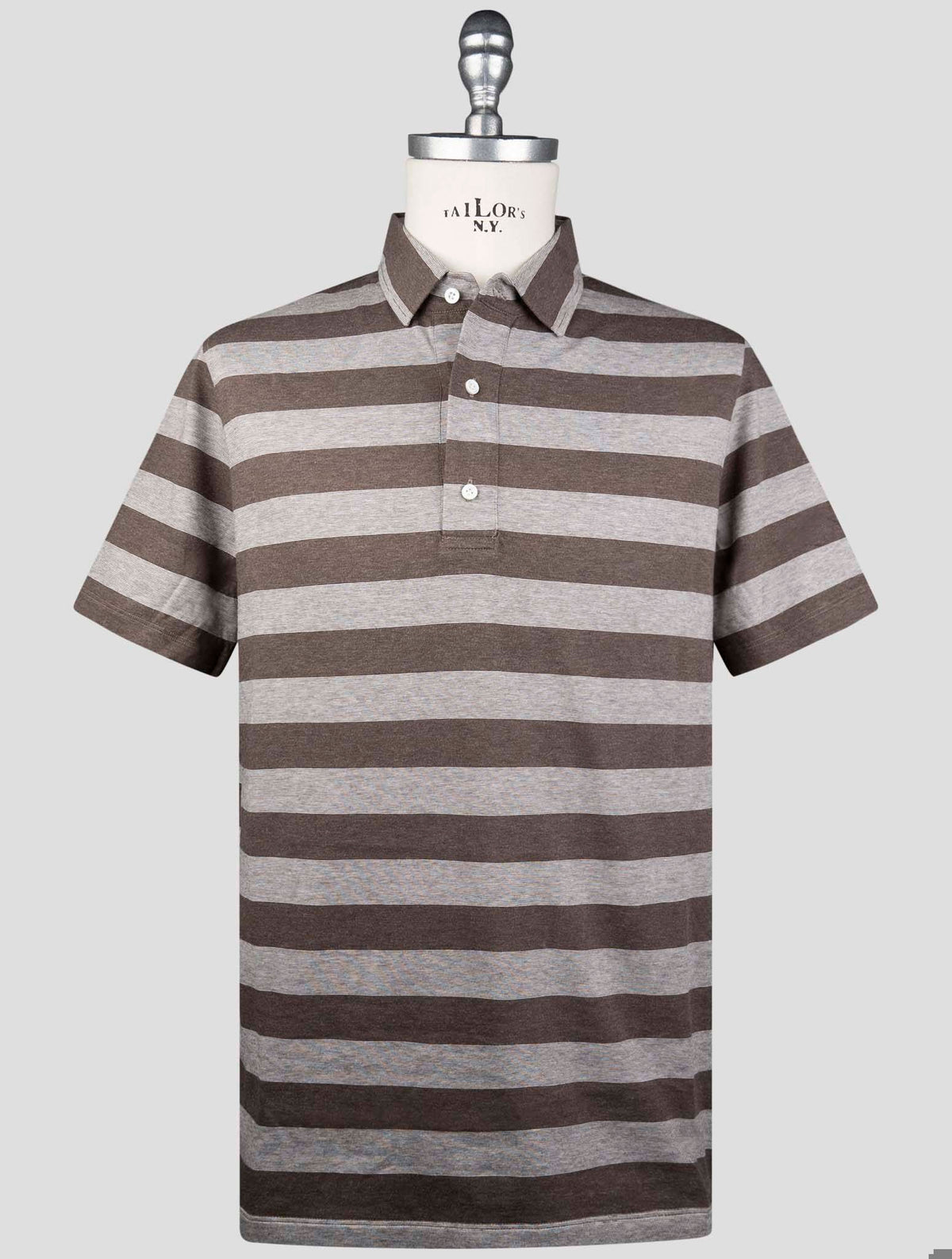 Isaia Isaia Gray Cotton Polo Gray 000