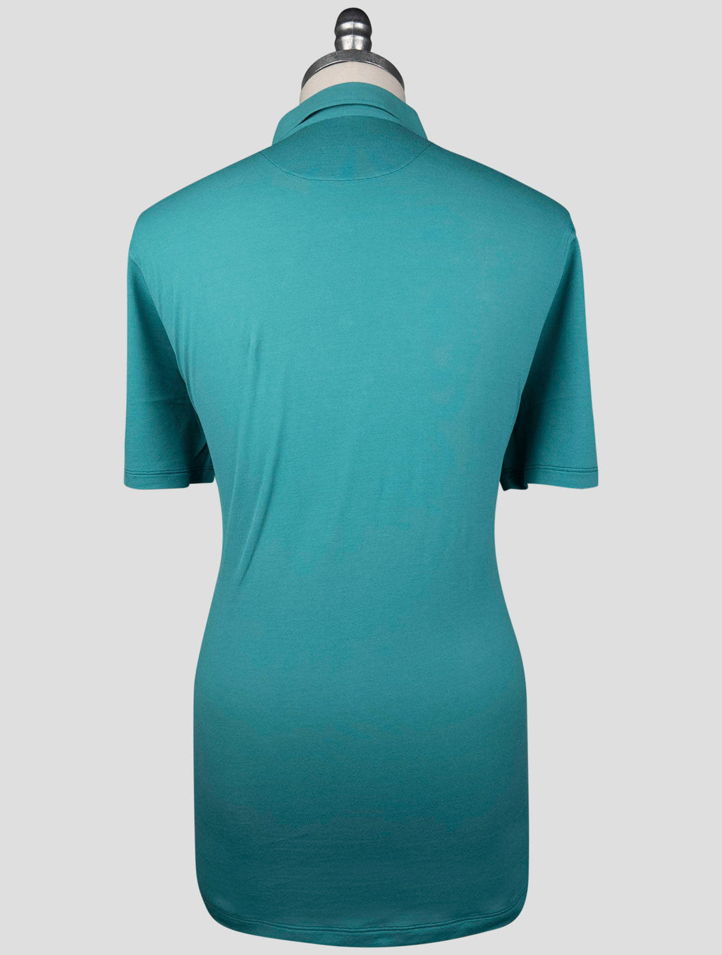 Isaia Green Cotton Polo