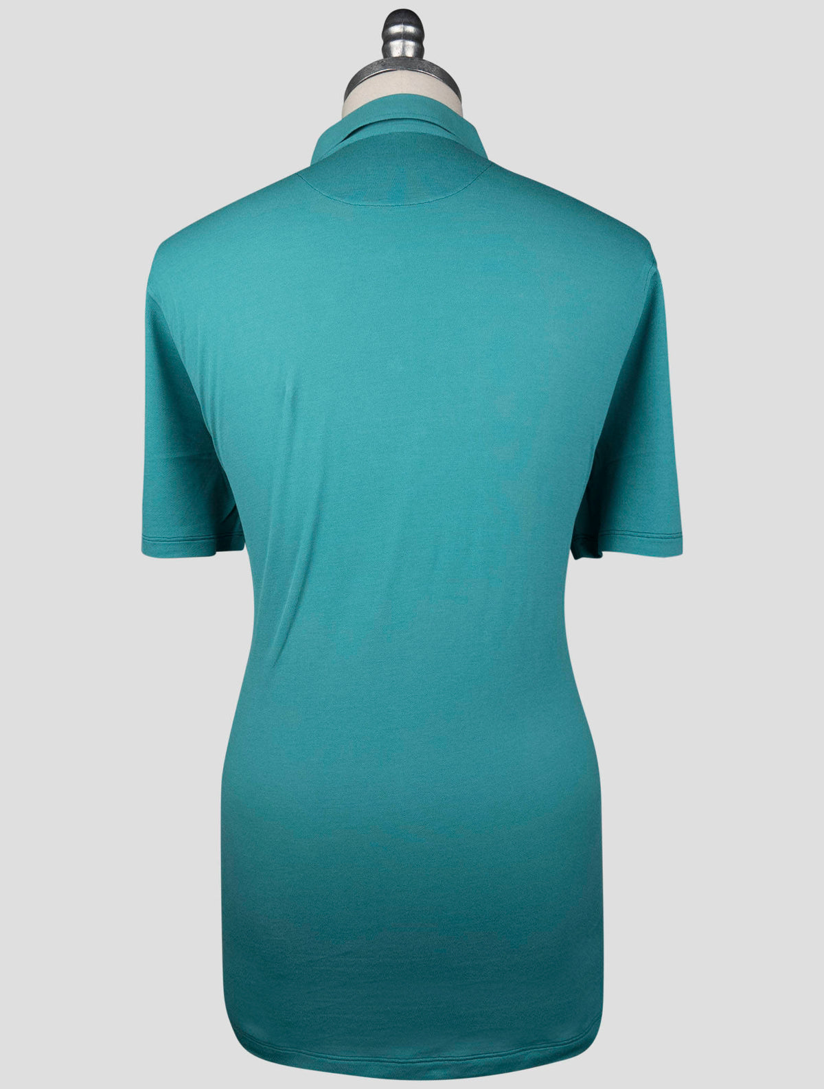 Isaia Green Cotton Polo