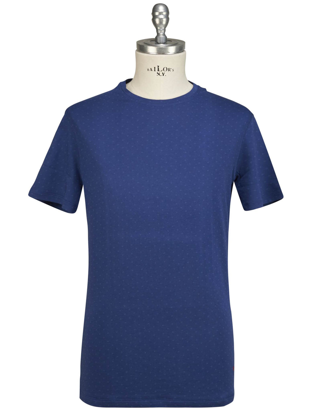 Isaia Isaia Blue Cotton T-Shirt Blue 000