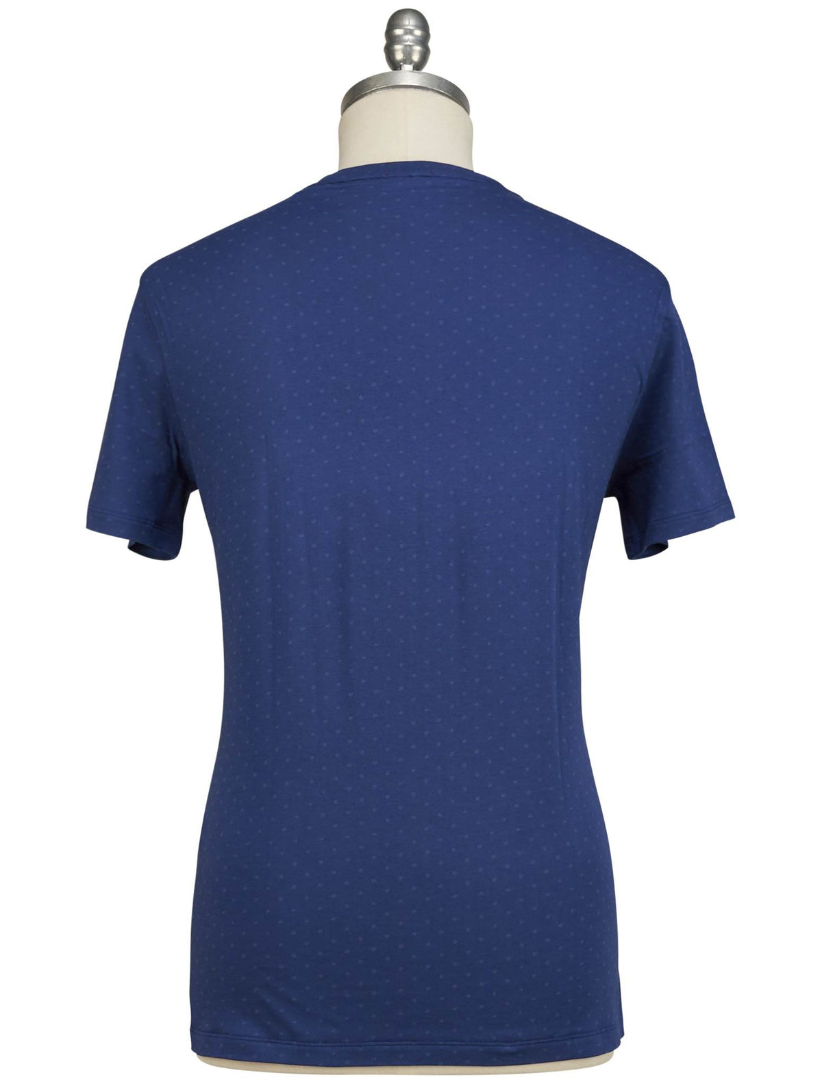 Isaia Blue Cotton T-Shirt