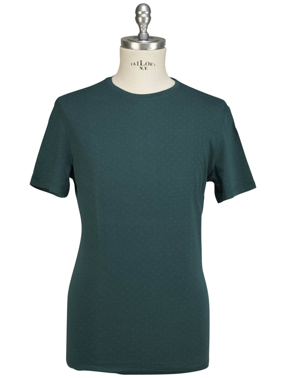Isaia Green Cotton T-Shirt