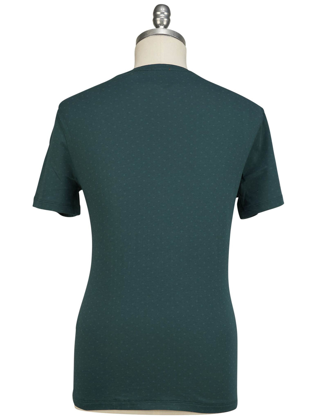 Isaia Green Cotton T-Shirt
