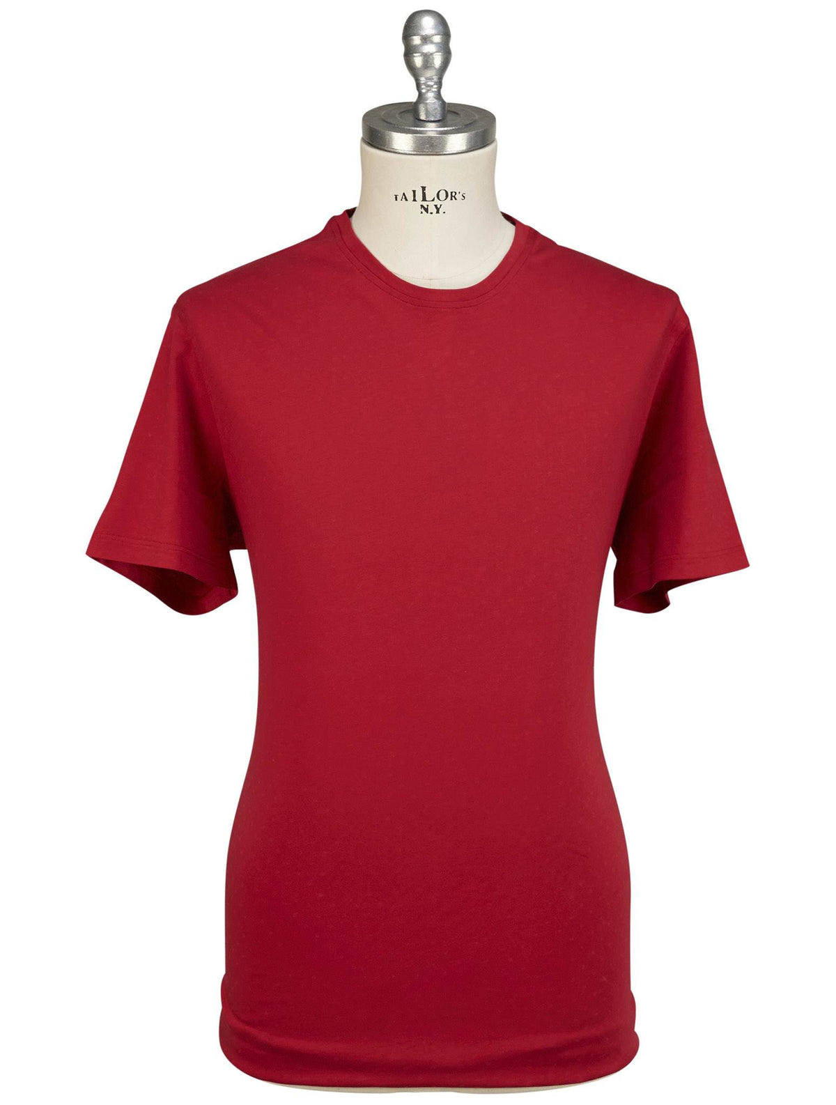 Isaia Red Cotton T-Shirt