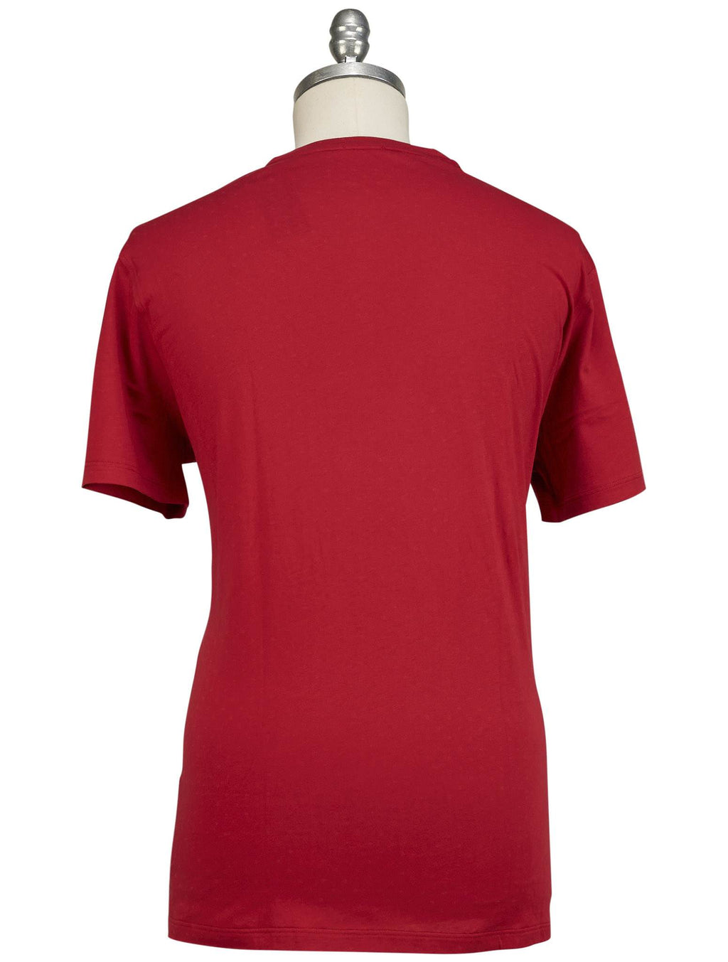 Isaia Red Cotton T-Shirt