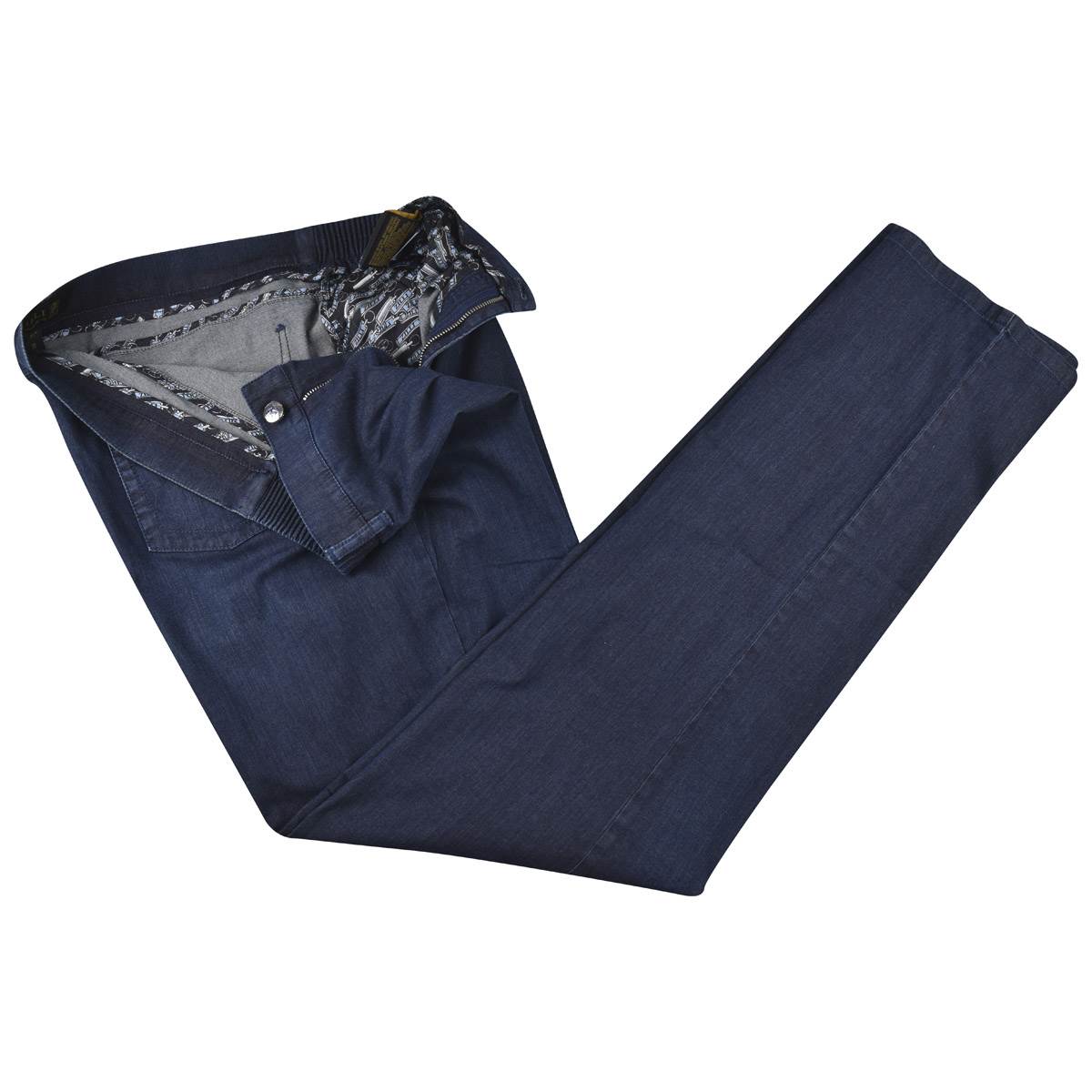 Zilli Zilli Blue Cotton Ea Jeans Blue 001