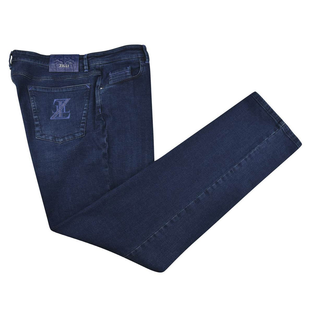 Zilli Zilli Blue Cotton Ea Jeans Blue 000