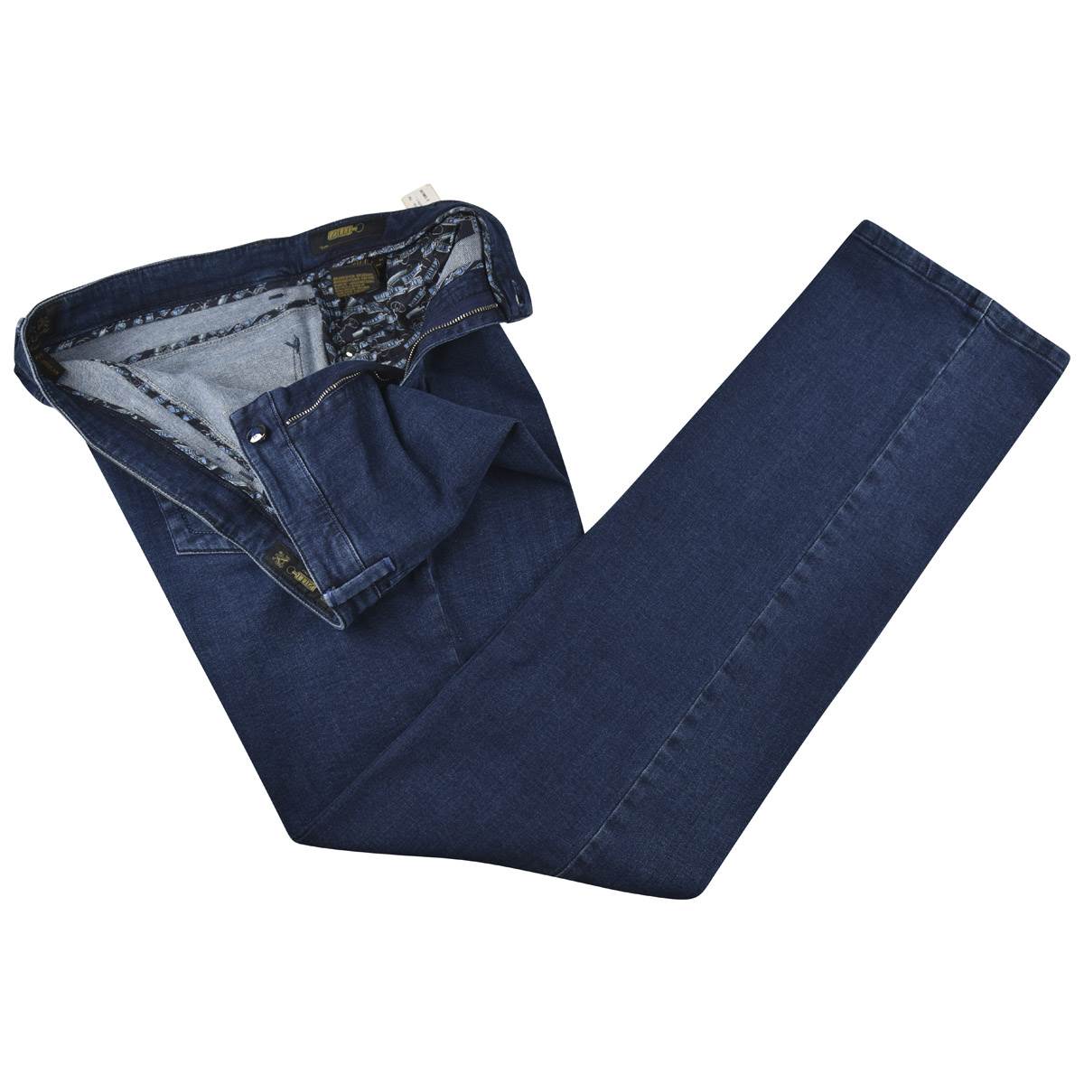 Zilli Zilli Blue Cotton Ea Jeans Blue 001
