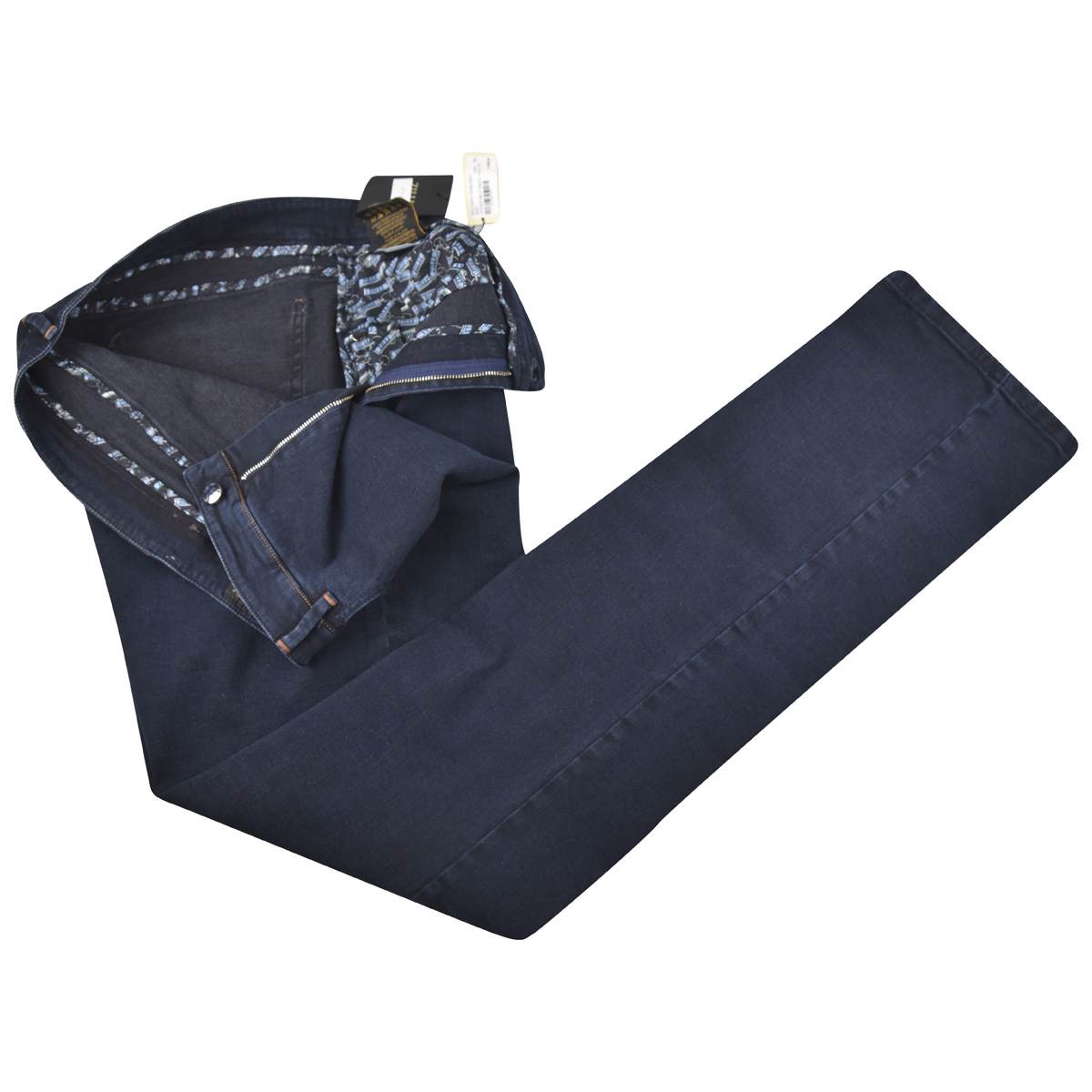 Zilli Zilli Dark Blue Cotton Ea Jeans Dark Blue 001