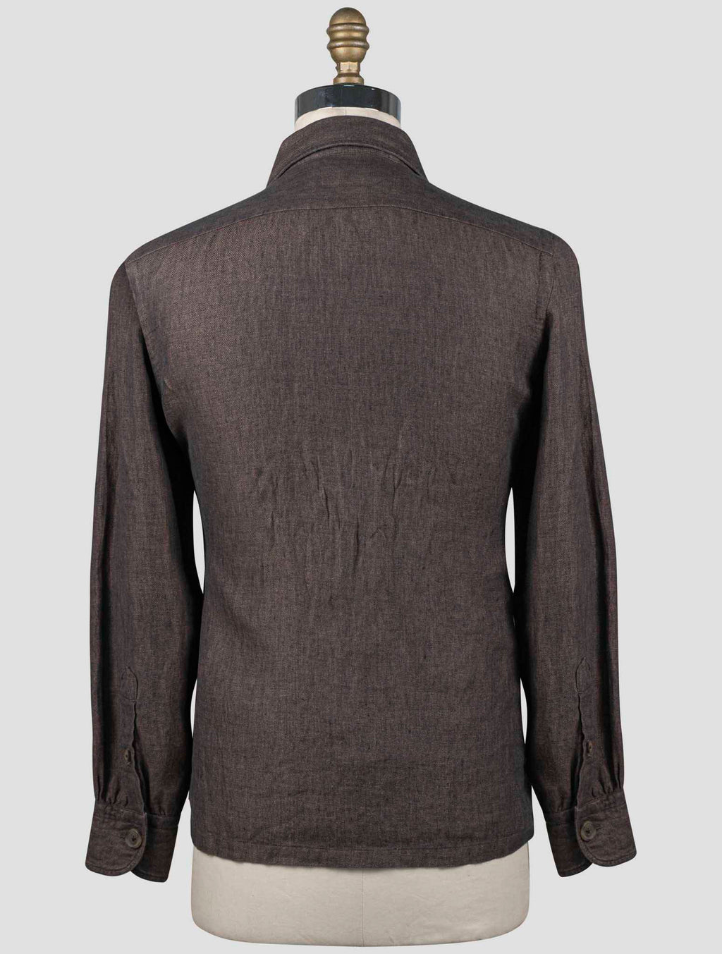 Fioroni Brown Cotton Overshirt
