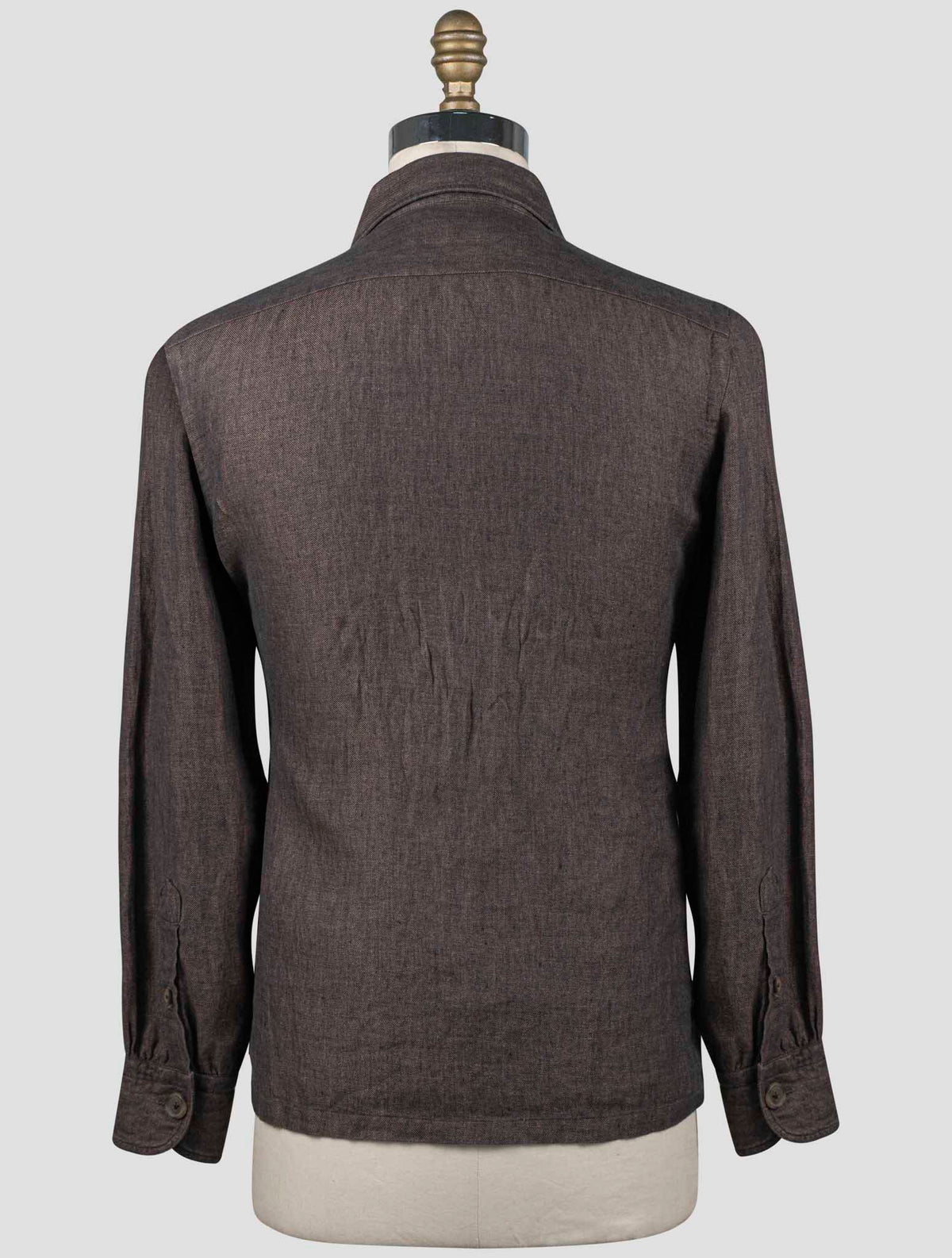 Fioroni Brown Cotton Overshirt