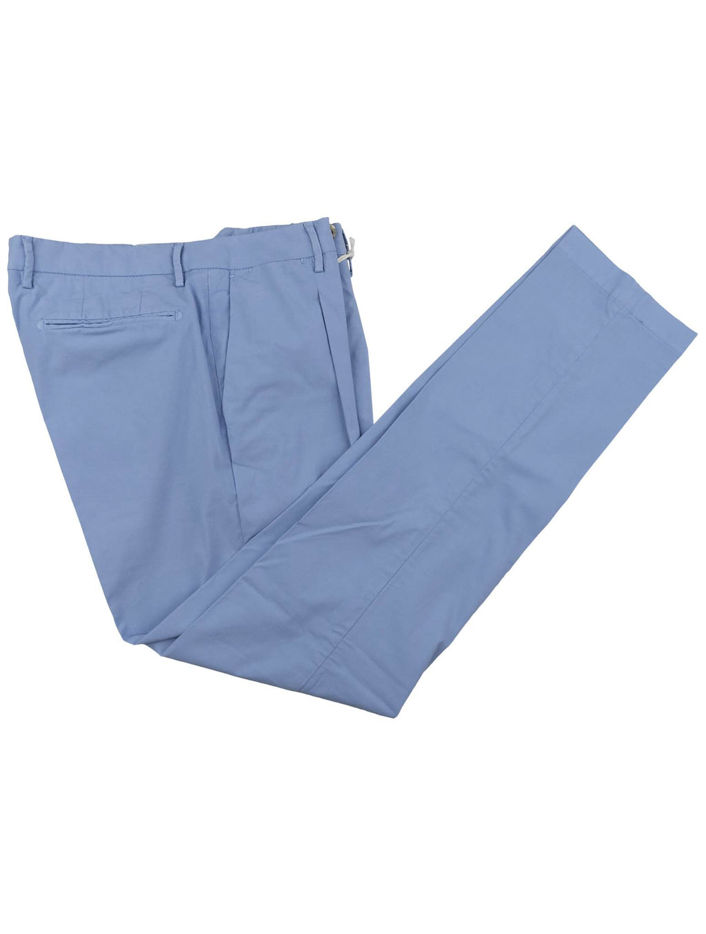Luigi Borrelli Luigi Borrelli Light Blue Cotton Ea Pant Light Blue