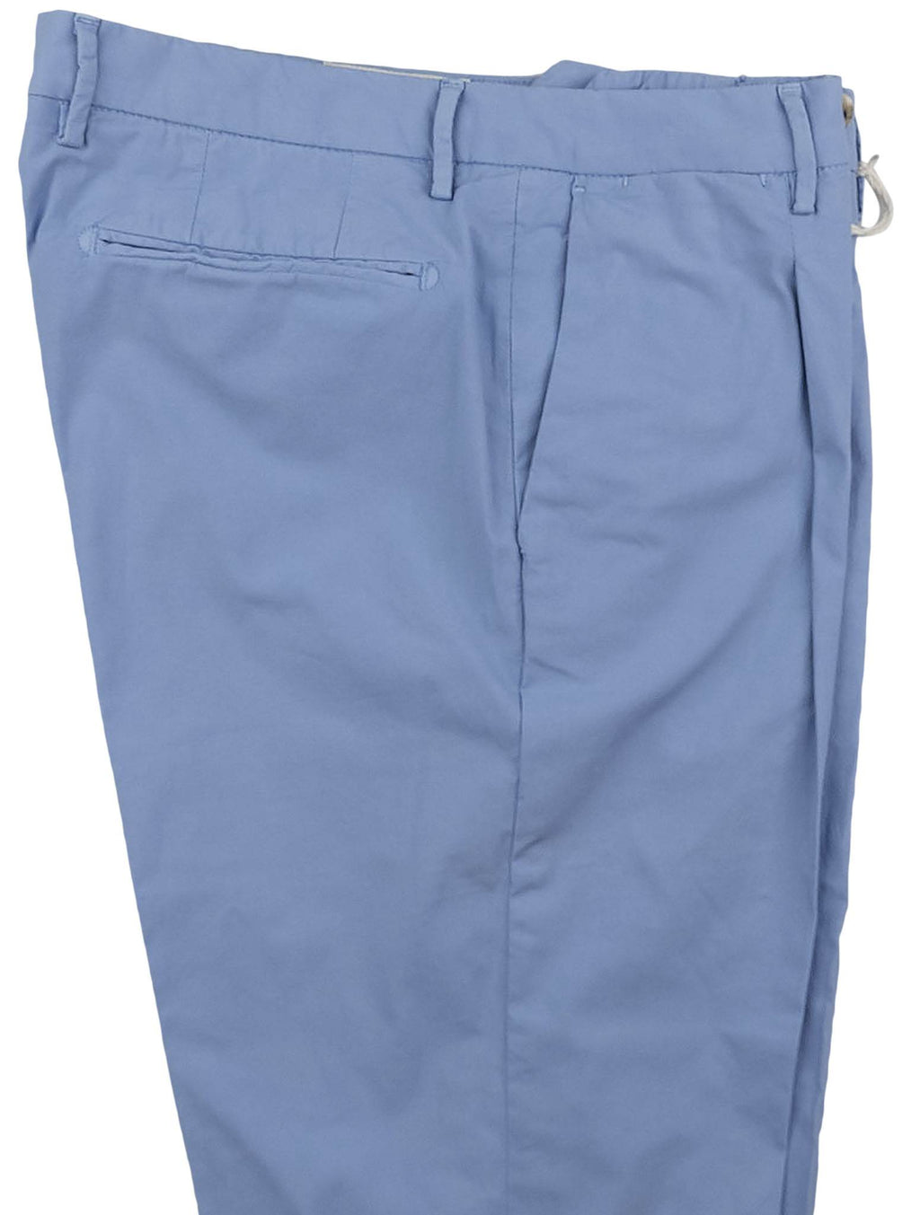 Luigi Borrelli Light Blue Cotton Ea Pant