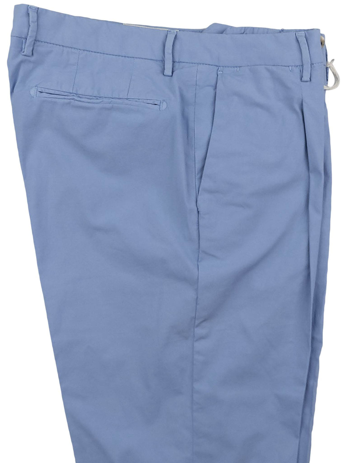 Luigi Borrelli Light Blue Cotton Ea Pant