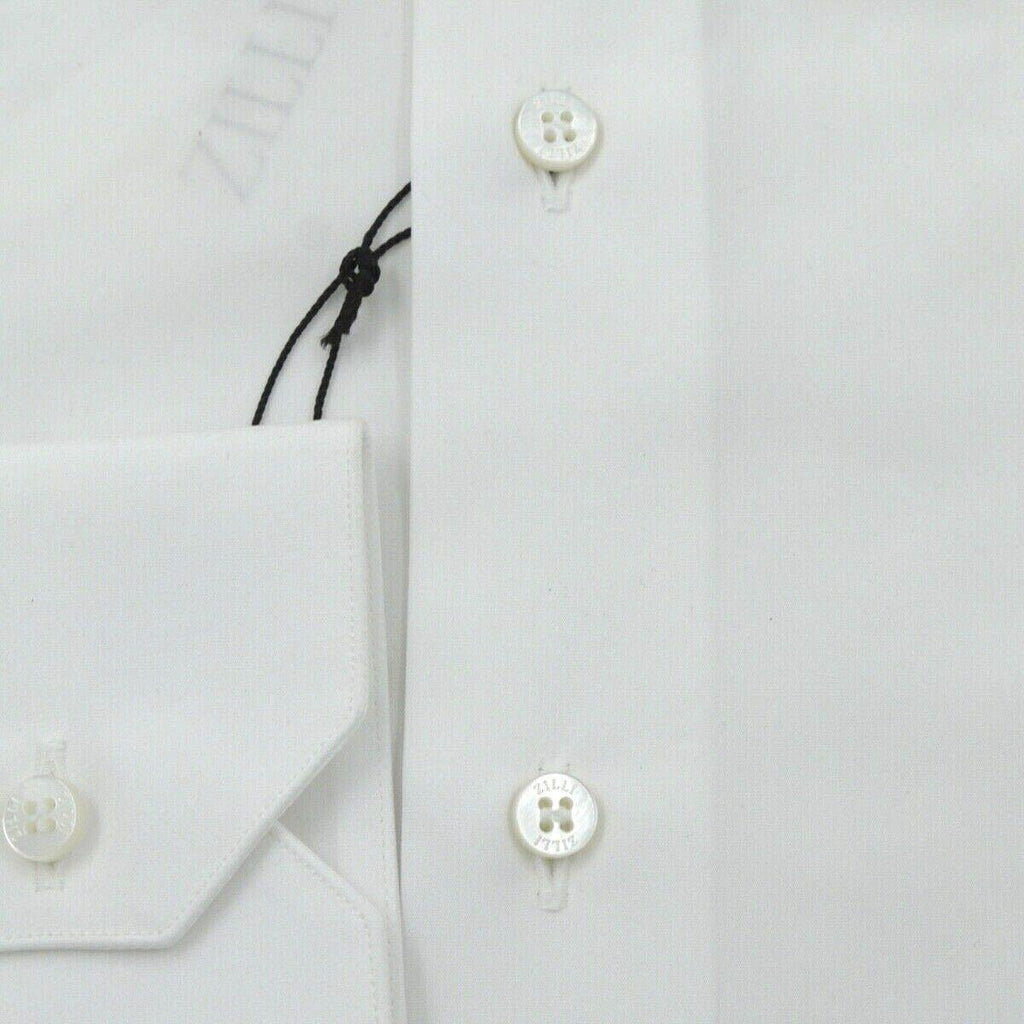 Zilli Zilli White Cotton Shirt MOD Ben White 001