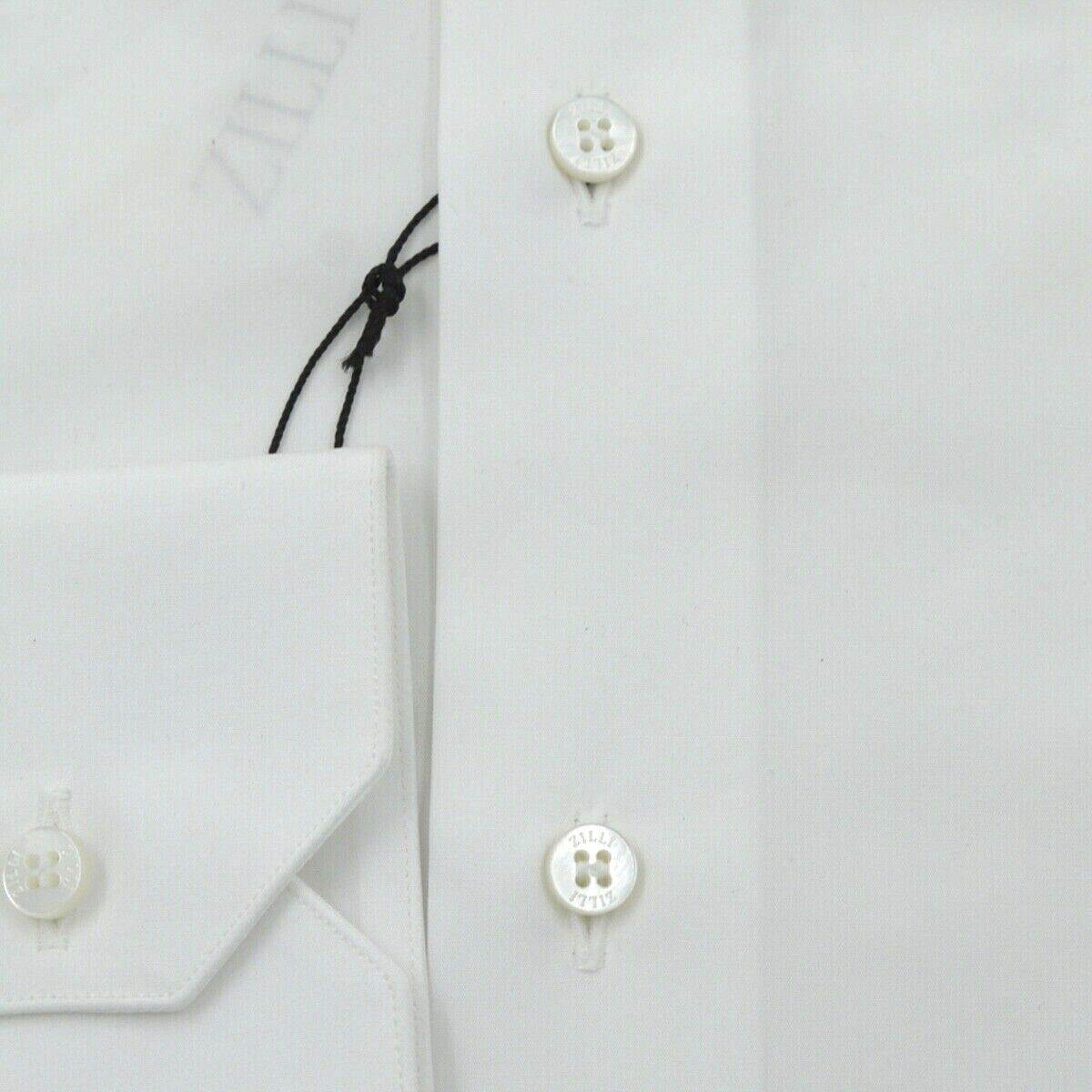 Zilli Zilli White Cotton Shirt MOD Ben White 001