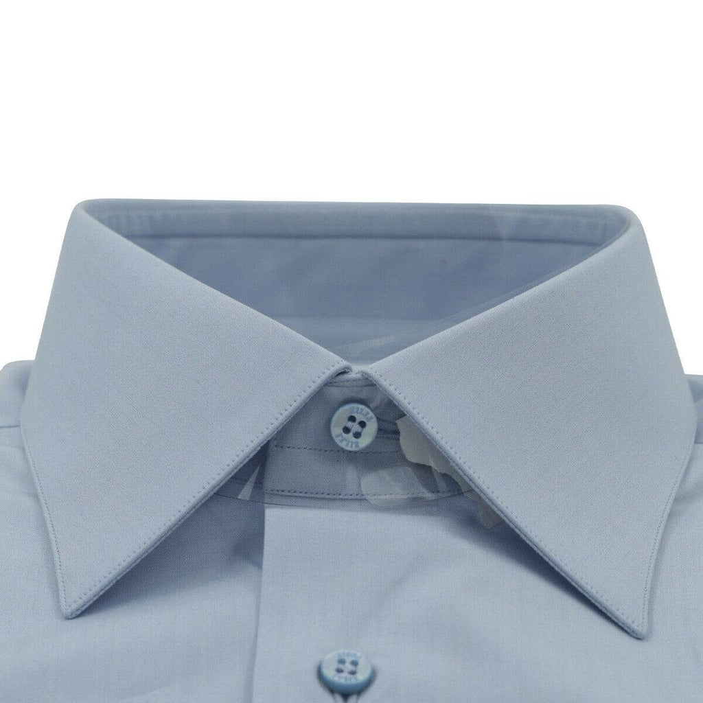 Zilli Zilli Light Blue Cotton Shirt MOD Ben Light Blue 001