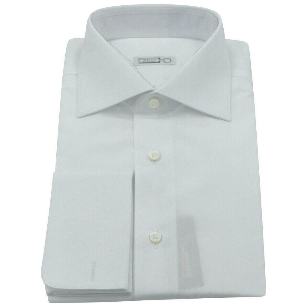 Zilli Zilli White Cotton Shirt Mod Alex White 000