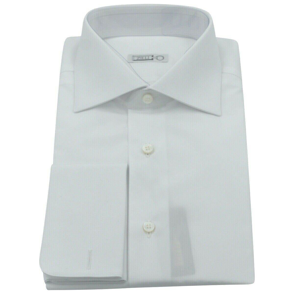 Zilli Zilli White Cotton Shirt Mod Alex White 000