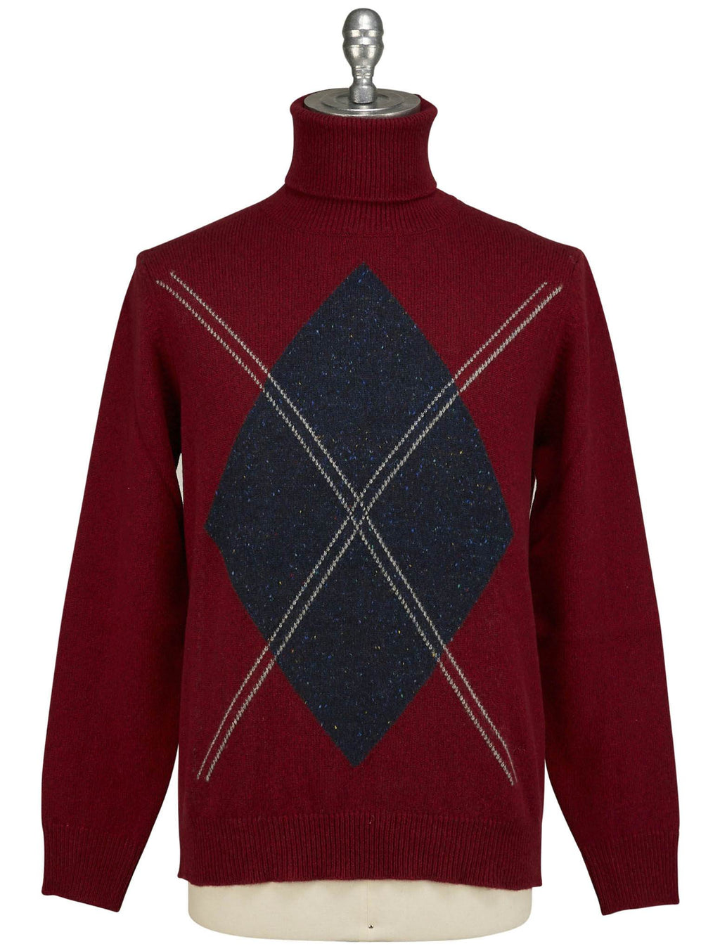 Isaia Isaia Multicolor Wool Sweater Turtleneck Multicolor 000