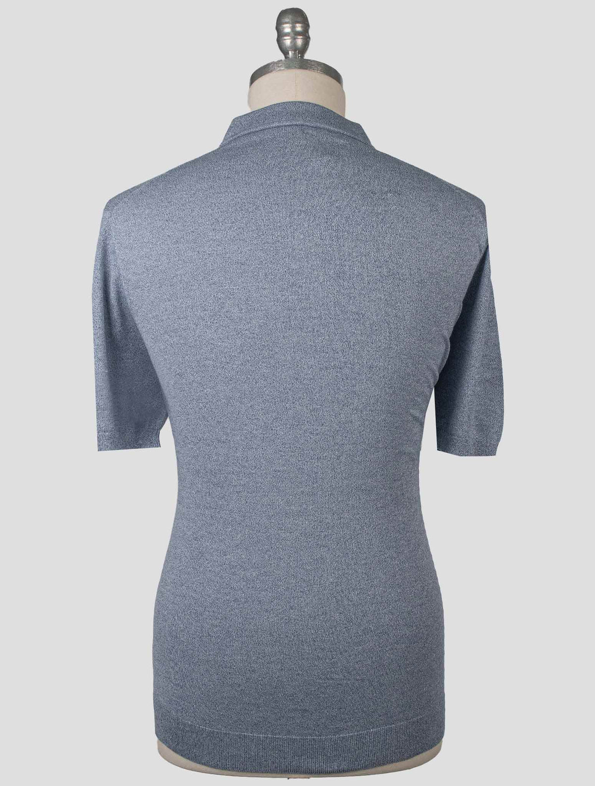 Isaia blue Cotton Polo