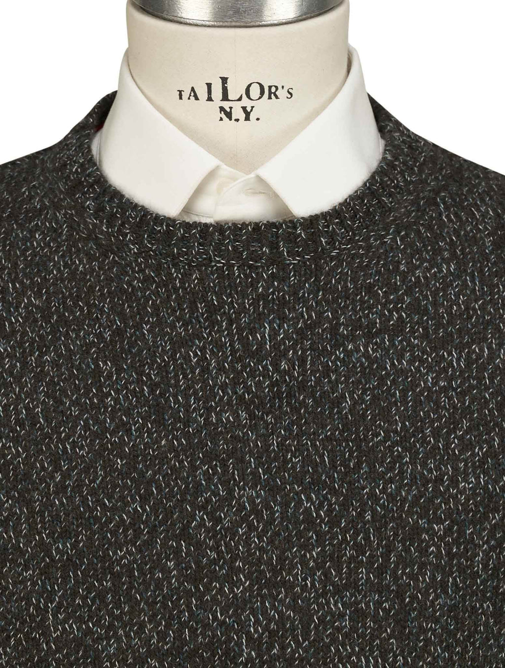 Isaia Multicolor Cashmere Sweater Crewneck