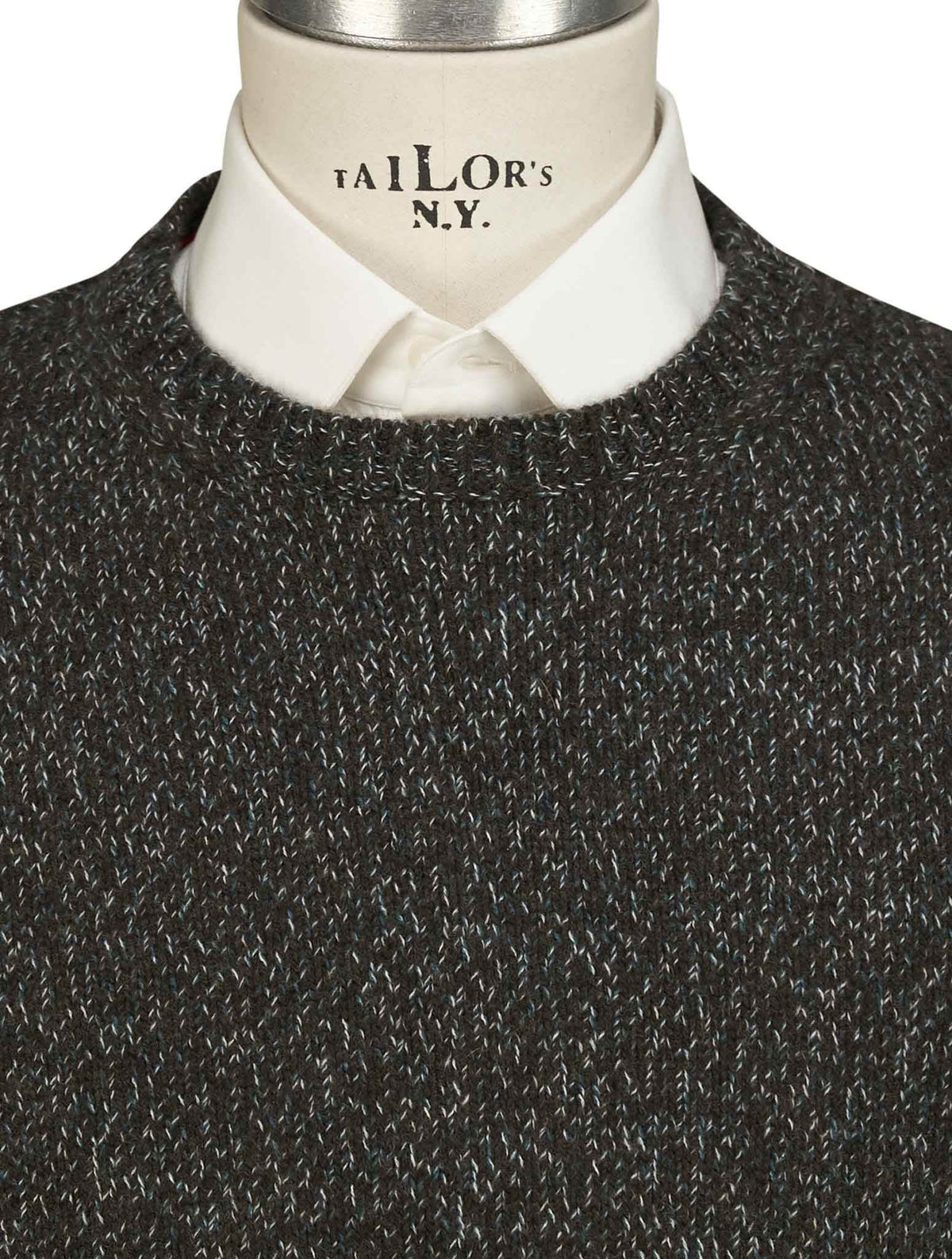 Isaia Multicolor Cashmere Sweater Crewneck