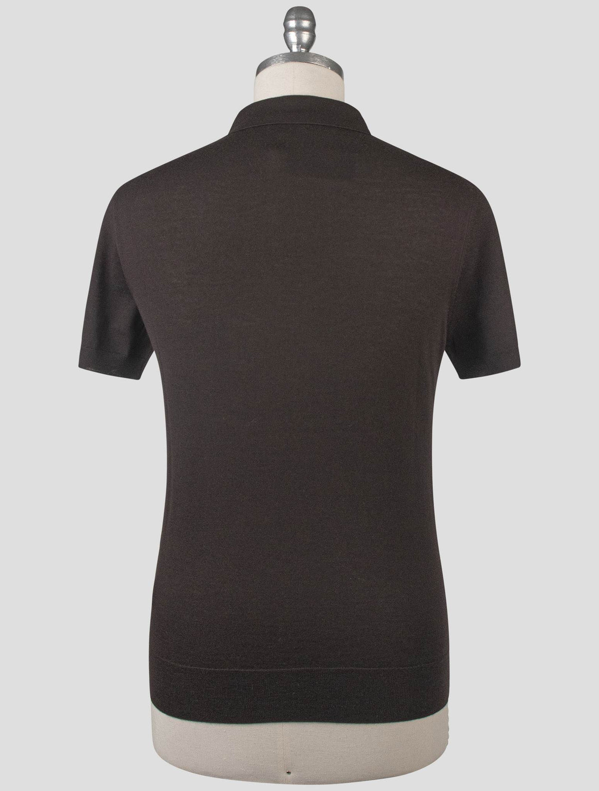 Isaia Brown Cashmere Polo