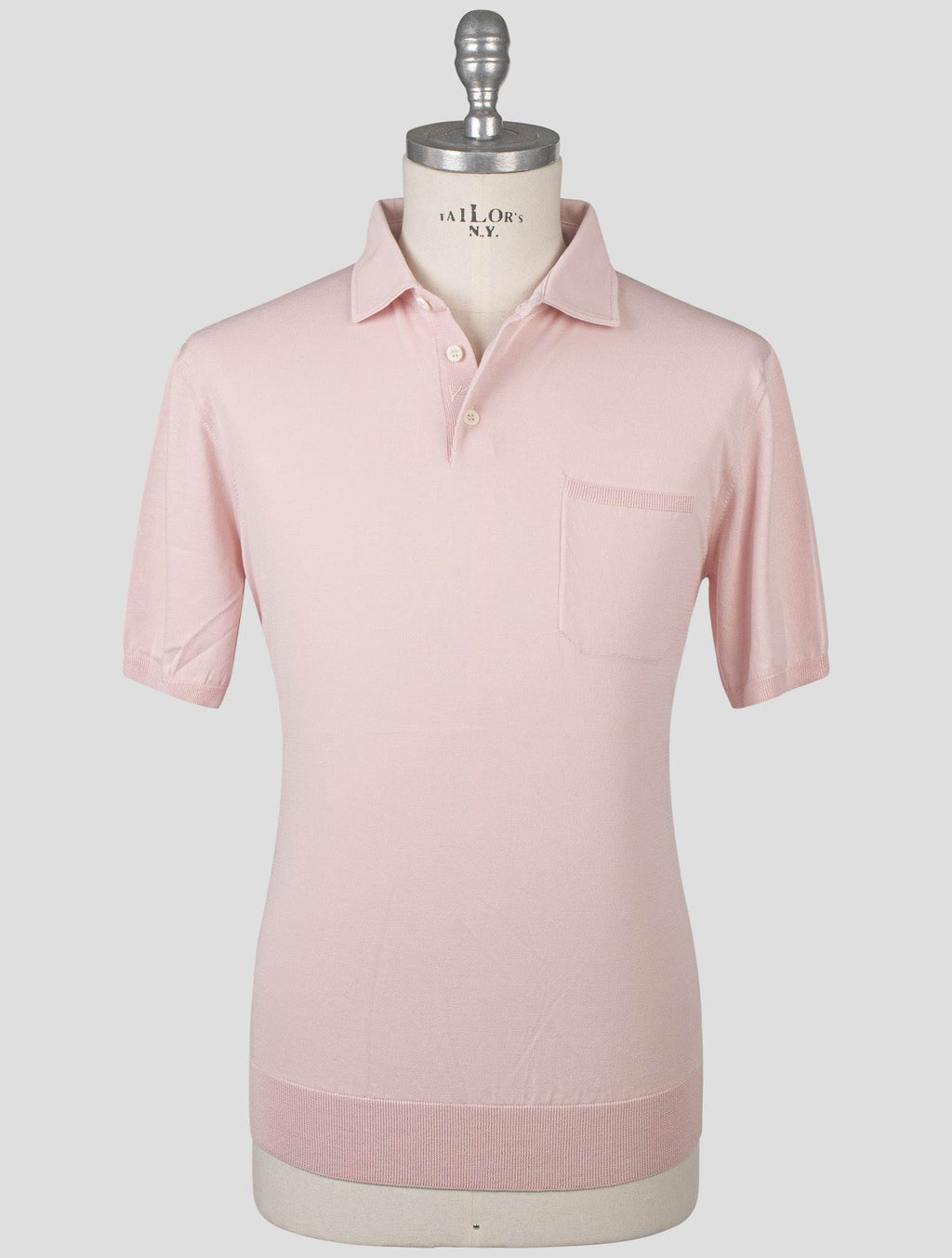 Isaia Isaia Pink Cotton Polo Pink 000